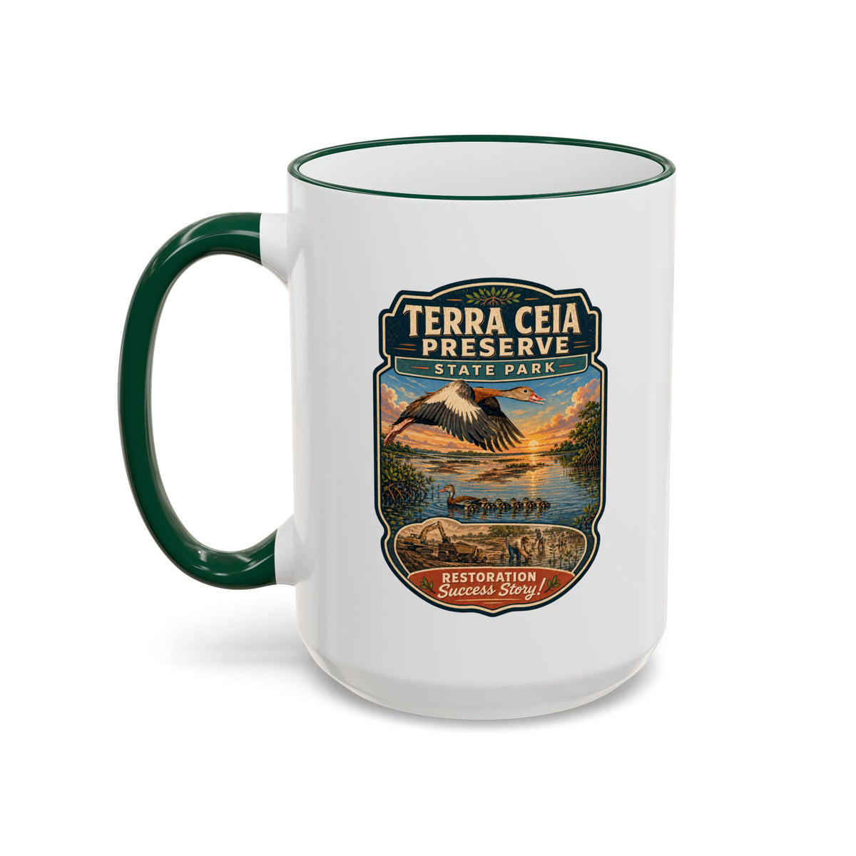 Terra Ceia Preserve — Accent Rim & Handle 11oz/15oz