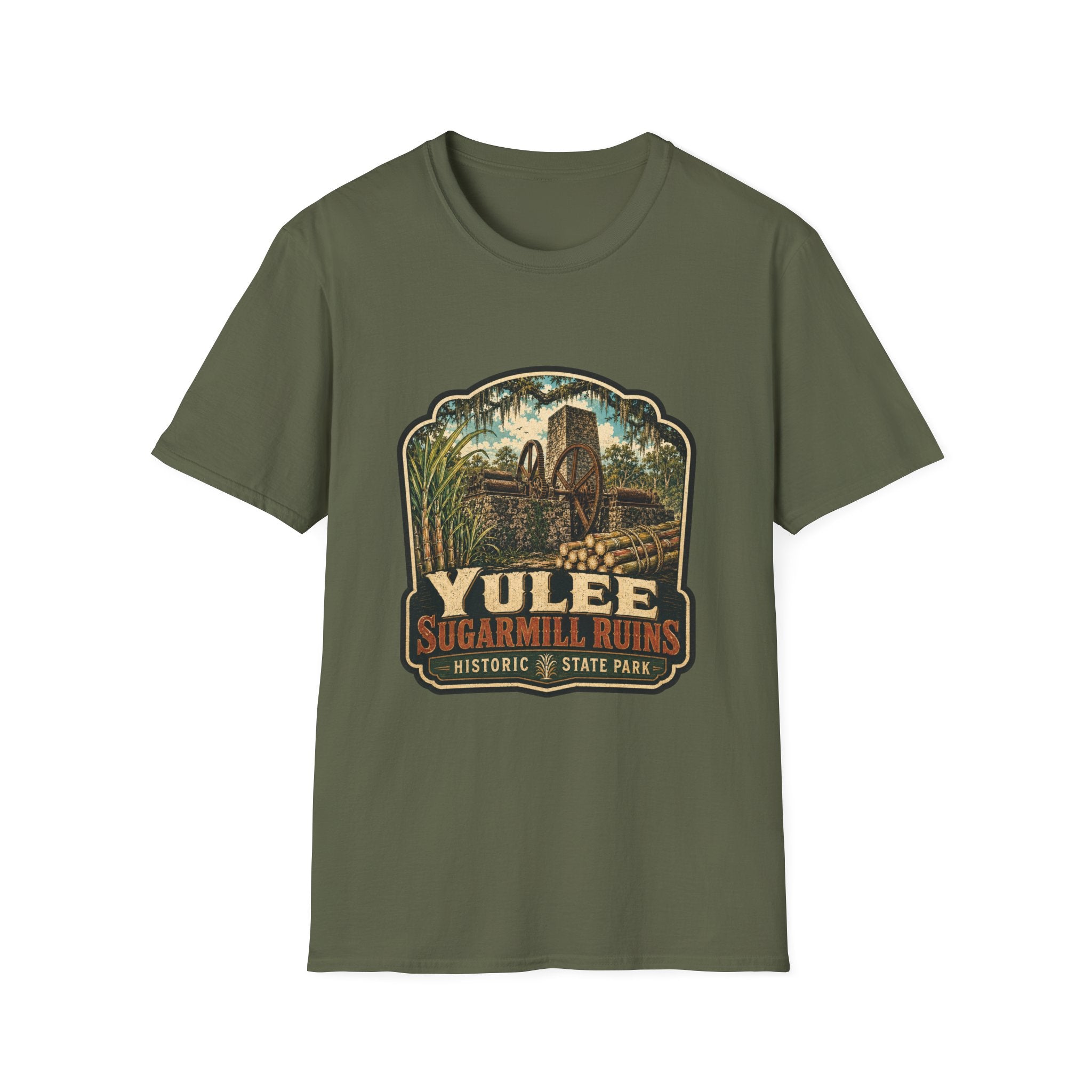 Yulee Sugar Mill — Retro Tee