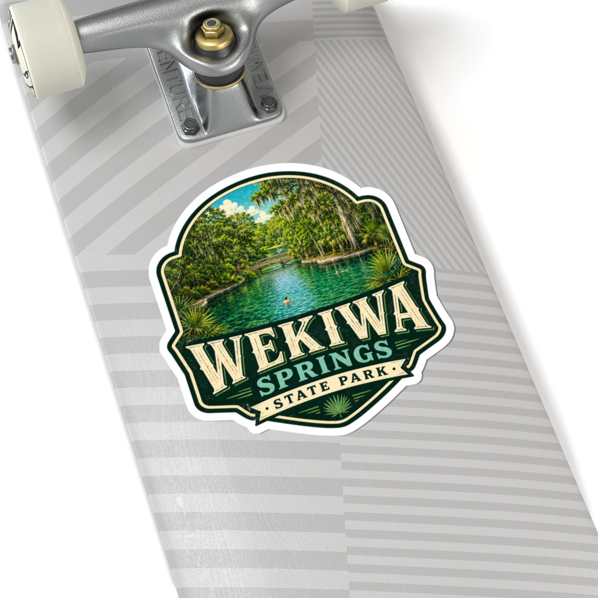 Wekiwa Springs State Park Sticker — Vintage Nature Park Decal