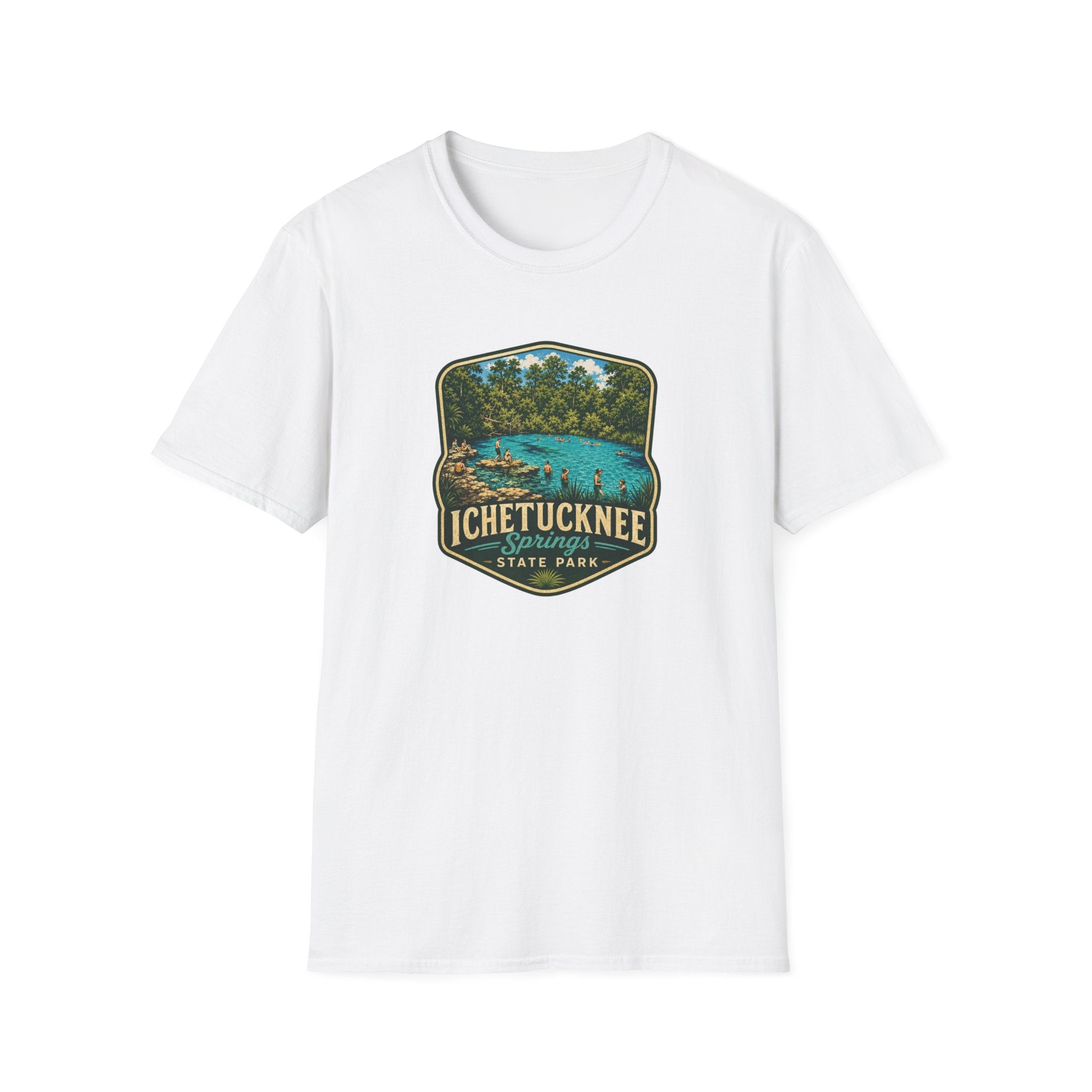 Ichetucknee Springs — Retro Tee