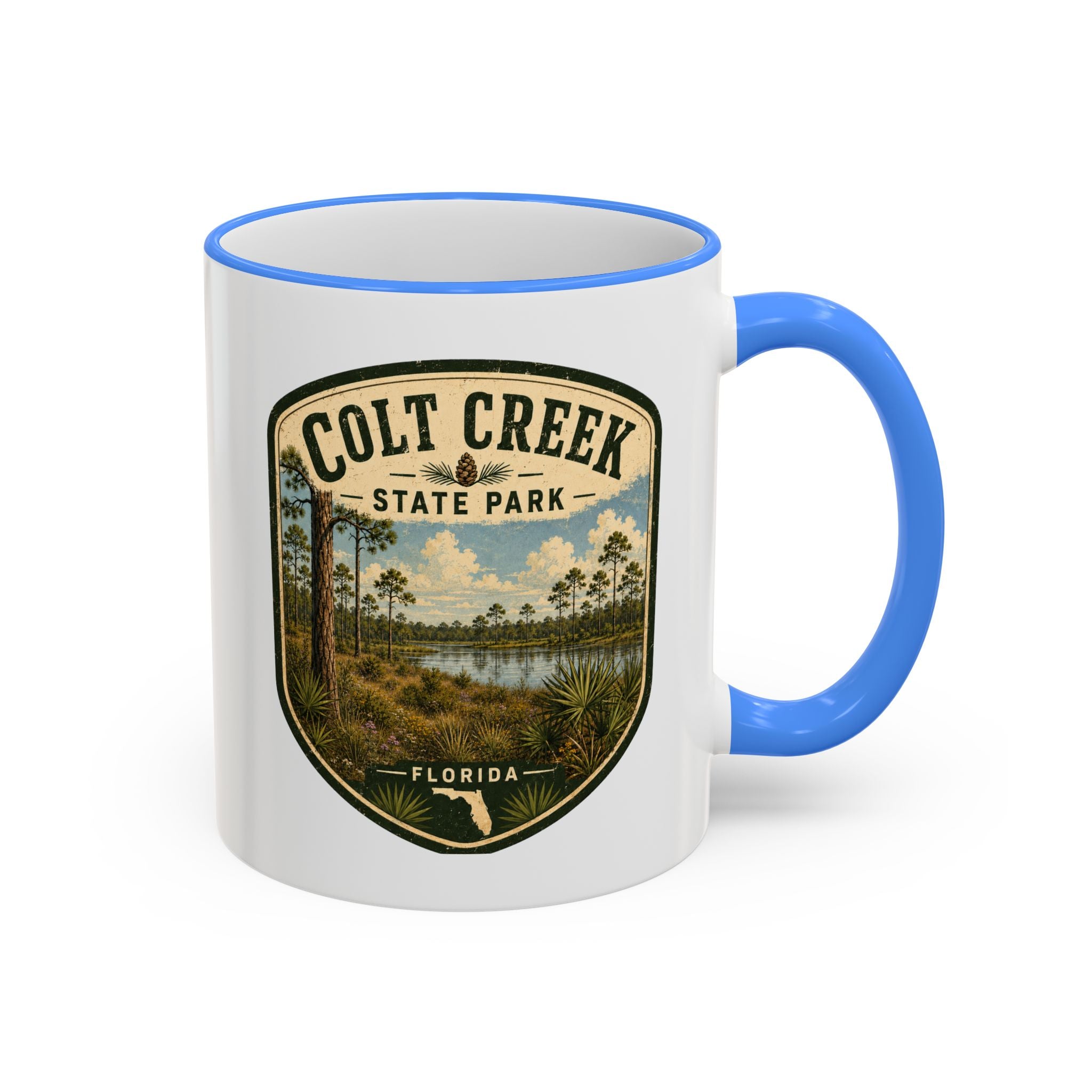 Colt Creek Meadow Mug — Accent Rim & Handle 11oz/15oz