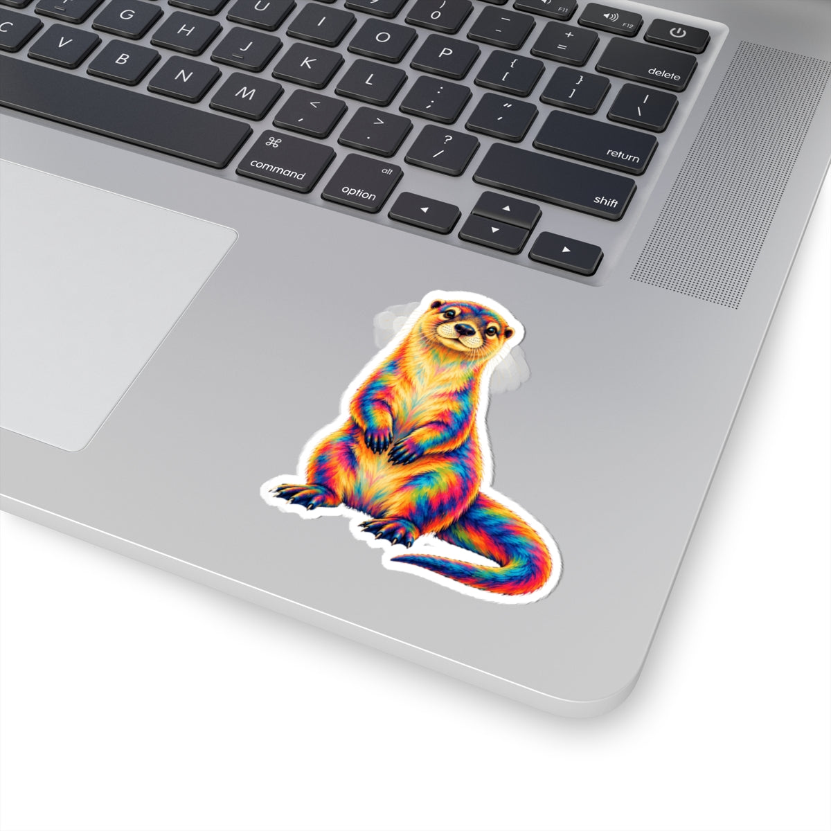 Rainbow Vigilant Otter Sticker