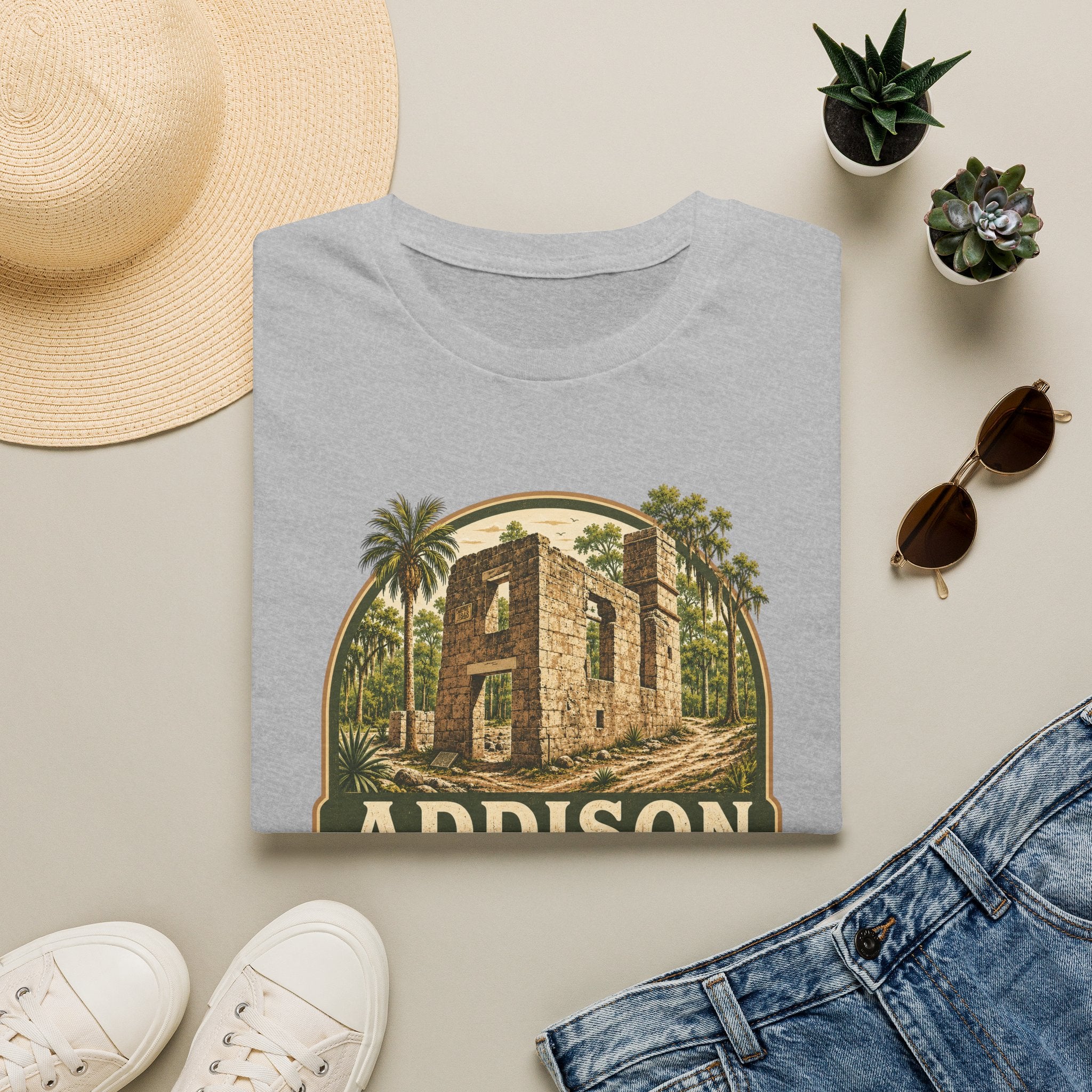 Addison Blockhouse — Retro Tee