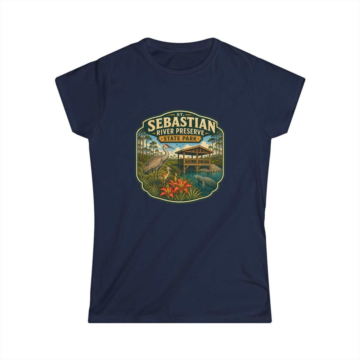 St. Sebastian River- Vintage Tee