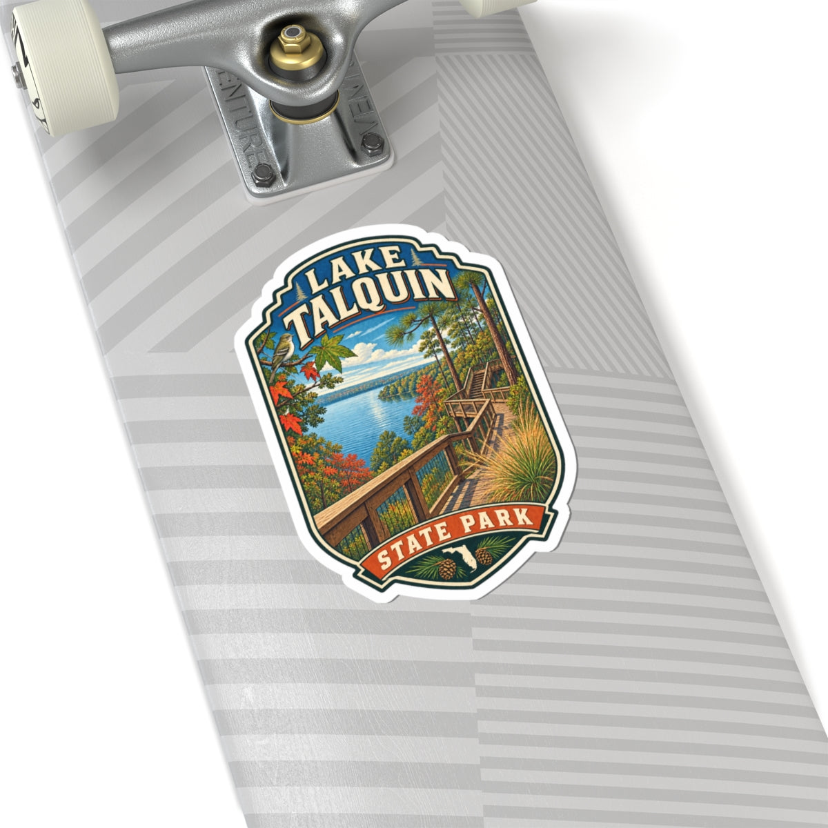 Lake Talquin State Park Sticker — Scenic Lake View Kiss-Cut Decal