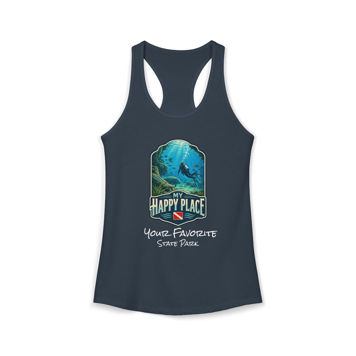 CUSTOMIZABLE Springs Racerback Tank