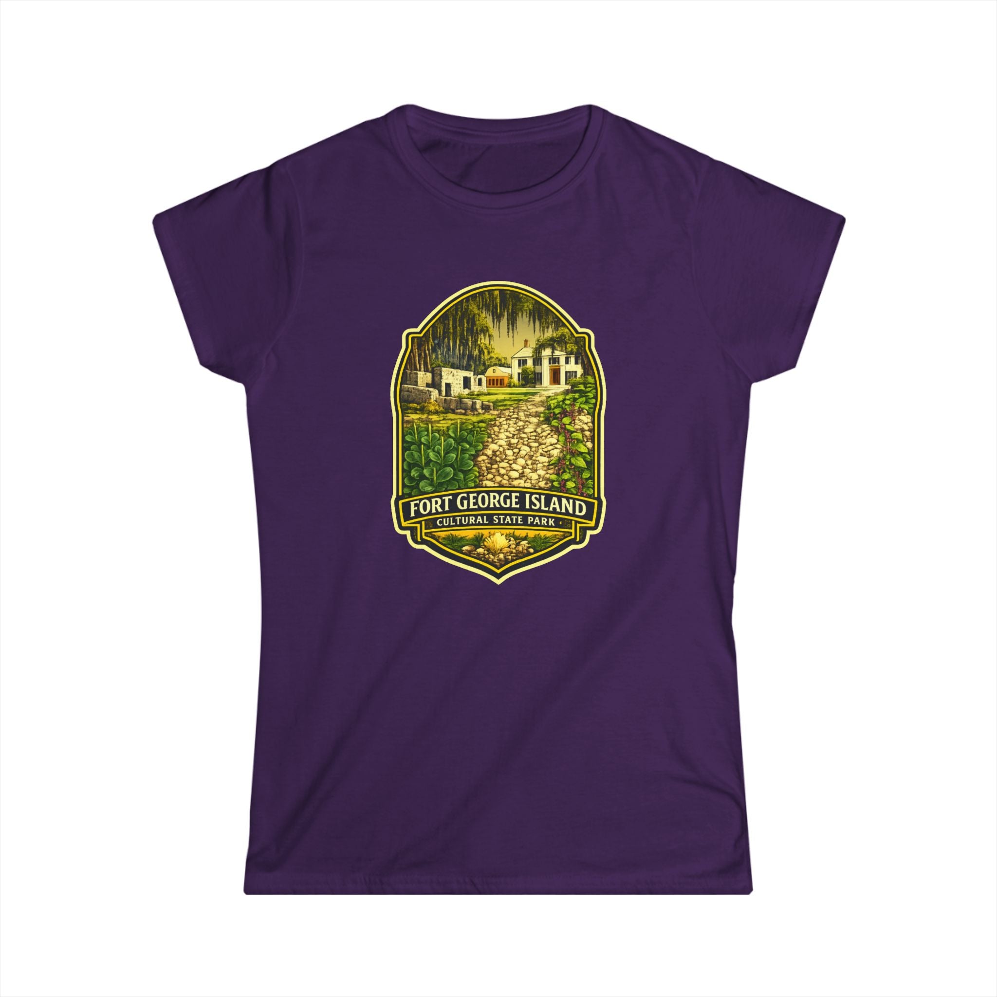 Fort George Island- Vintage Tee