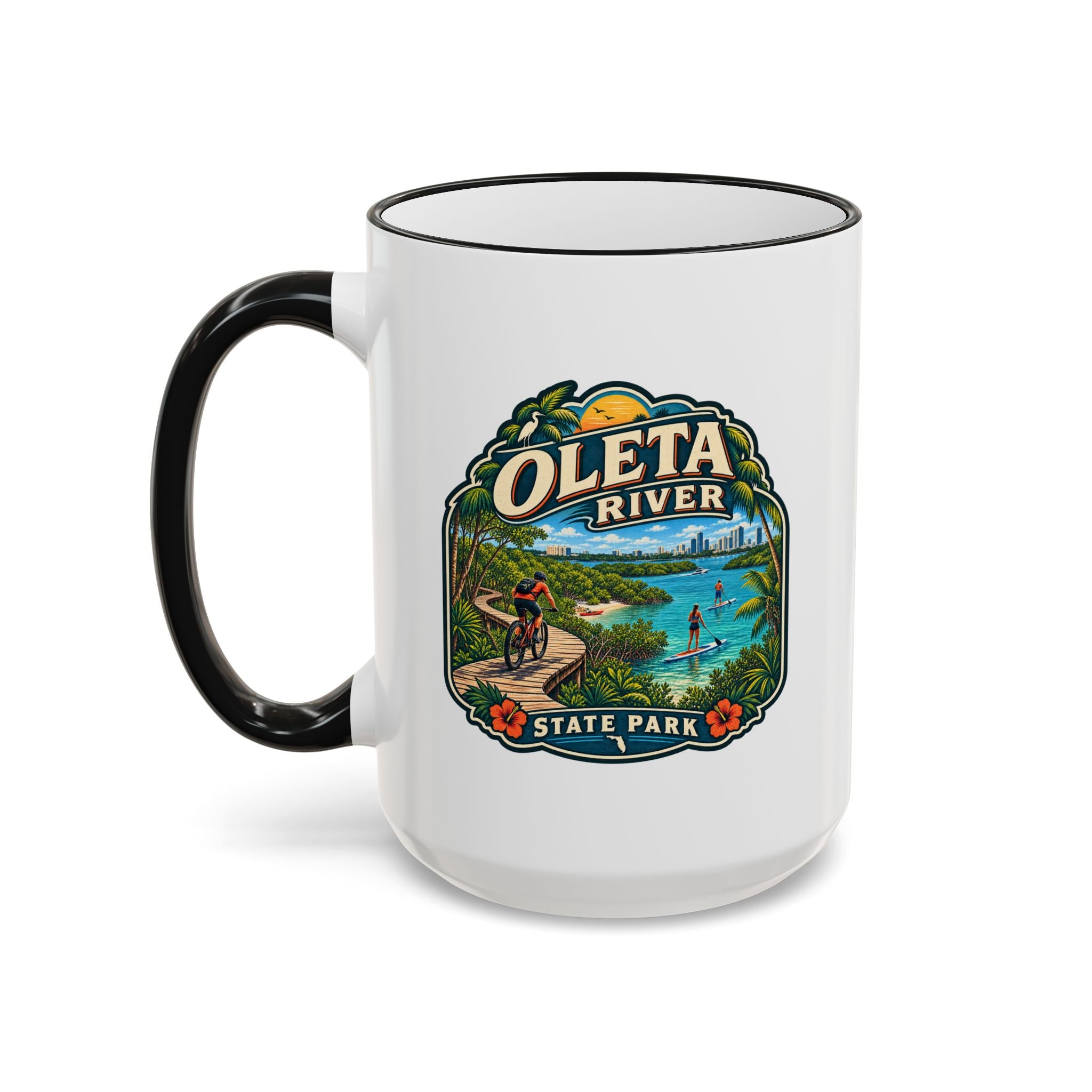Oleta River Accent Rim & Handle 11oz/15oz