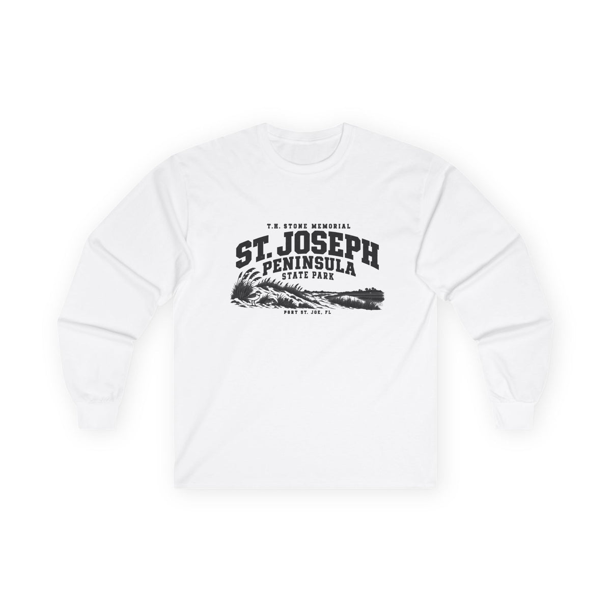 T.H. Stone Memorial St. Joseph Peninsula State Park Logo- Long Sleeve Tee