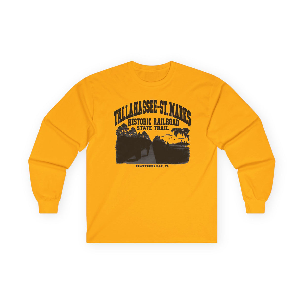 Tallahassee-St. Marks Historic Railroad State Trail- Long Sleeve Tee