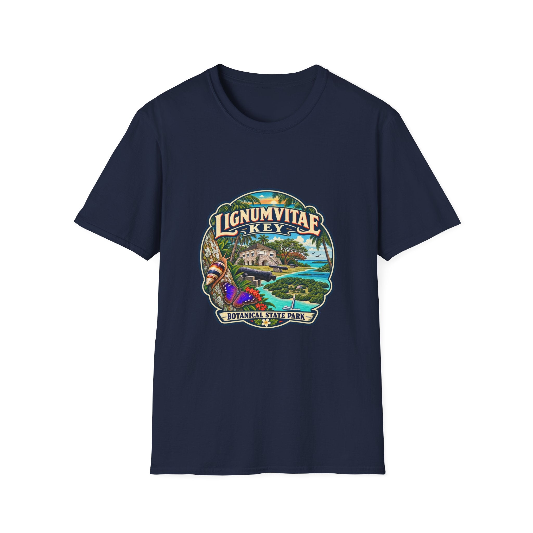 Lignumvitae Key- Retro Tee