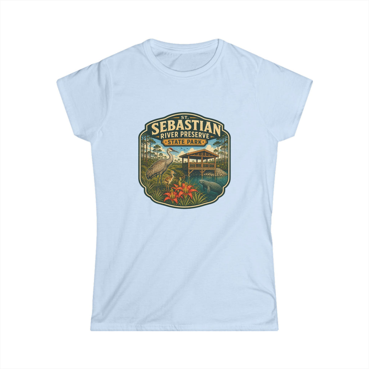 St. Sebastian River- Vintage Tee