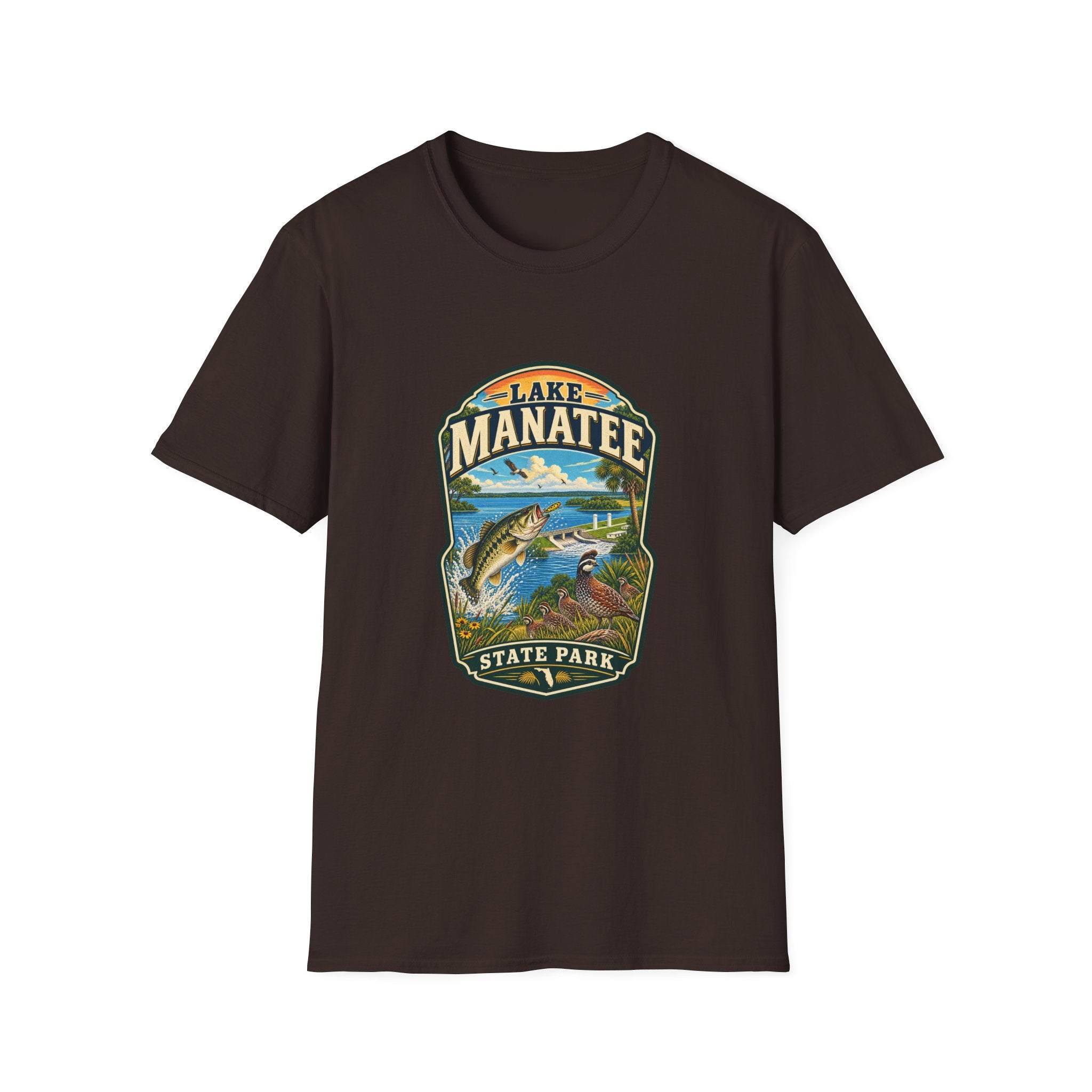 Lake Mantee- Retro Tee