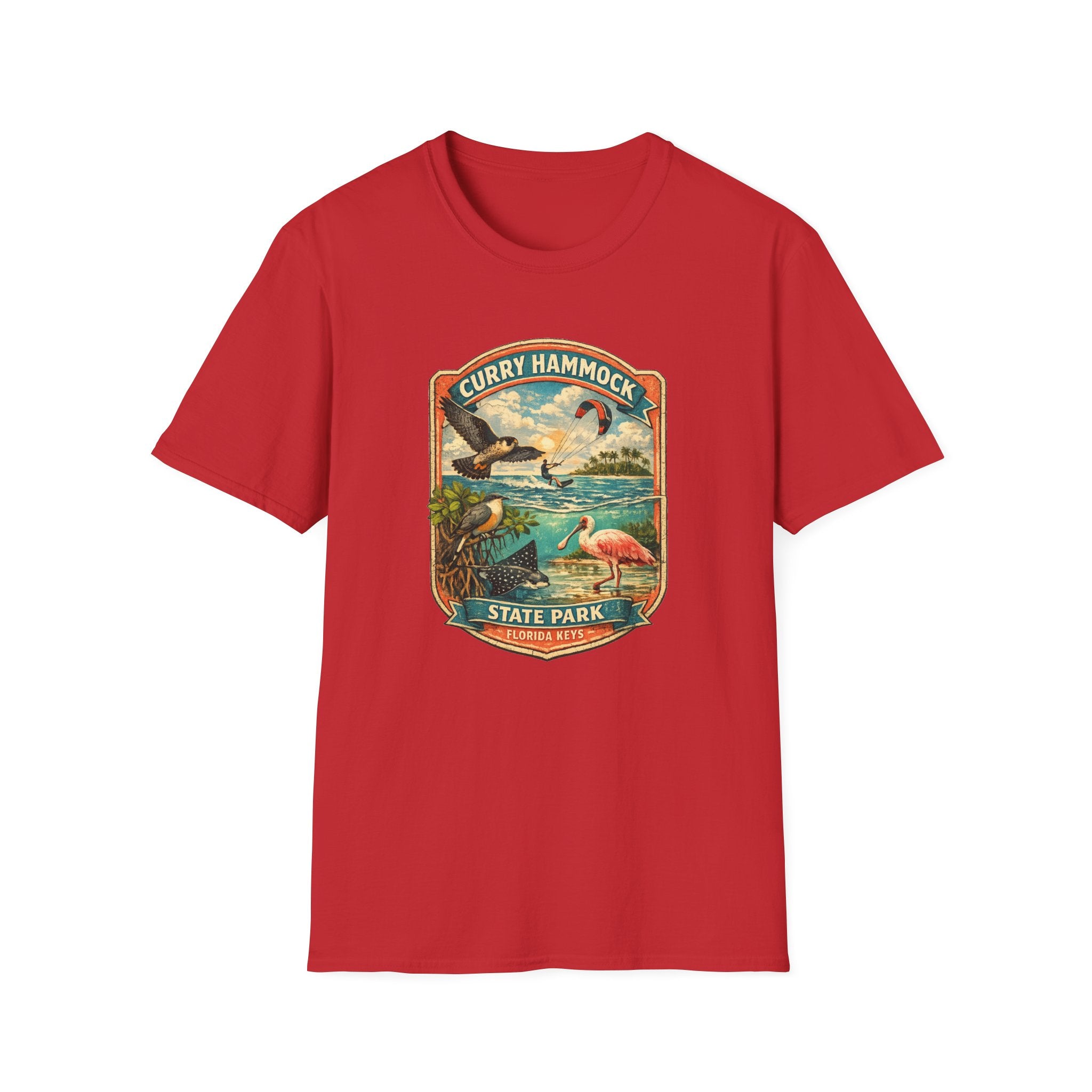 Curry Hammock- Retro Tee