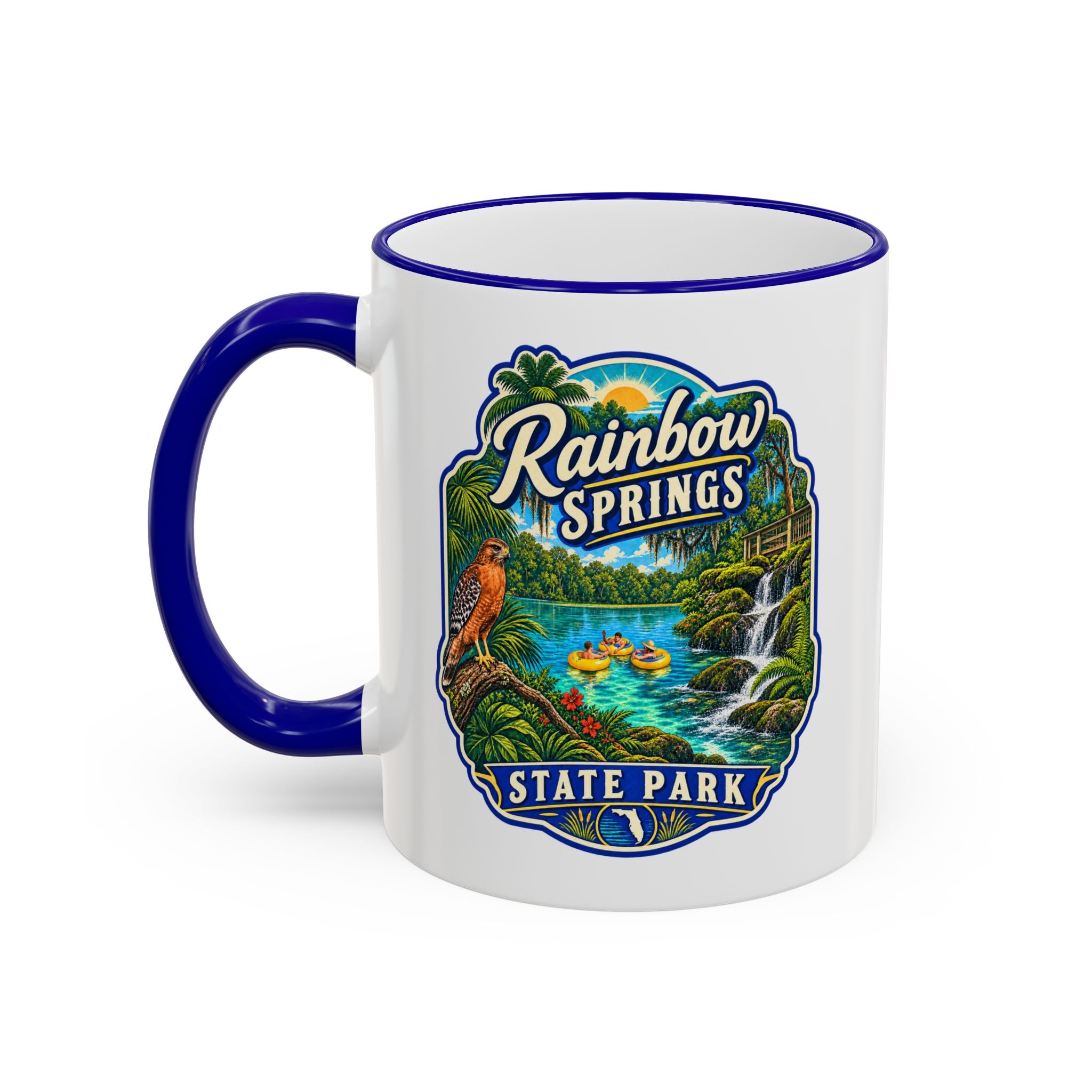 Rainbow Springs Accent Rim & Handle 11oz/15oz