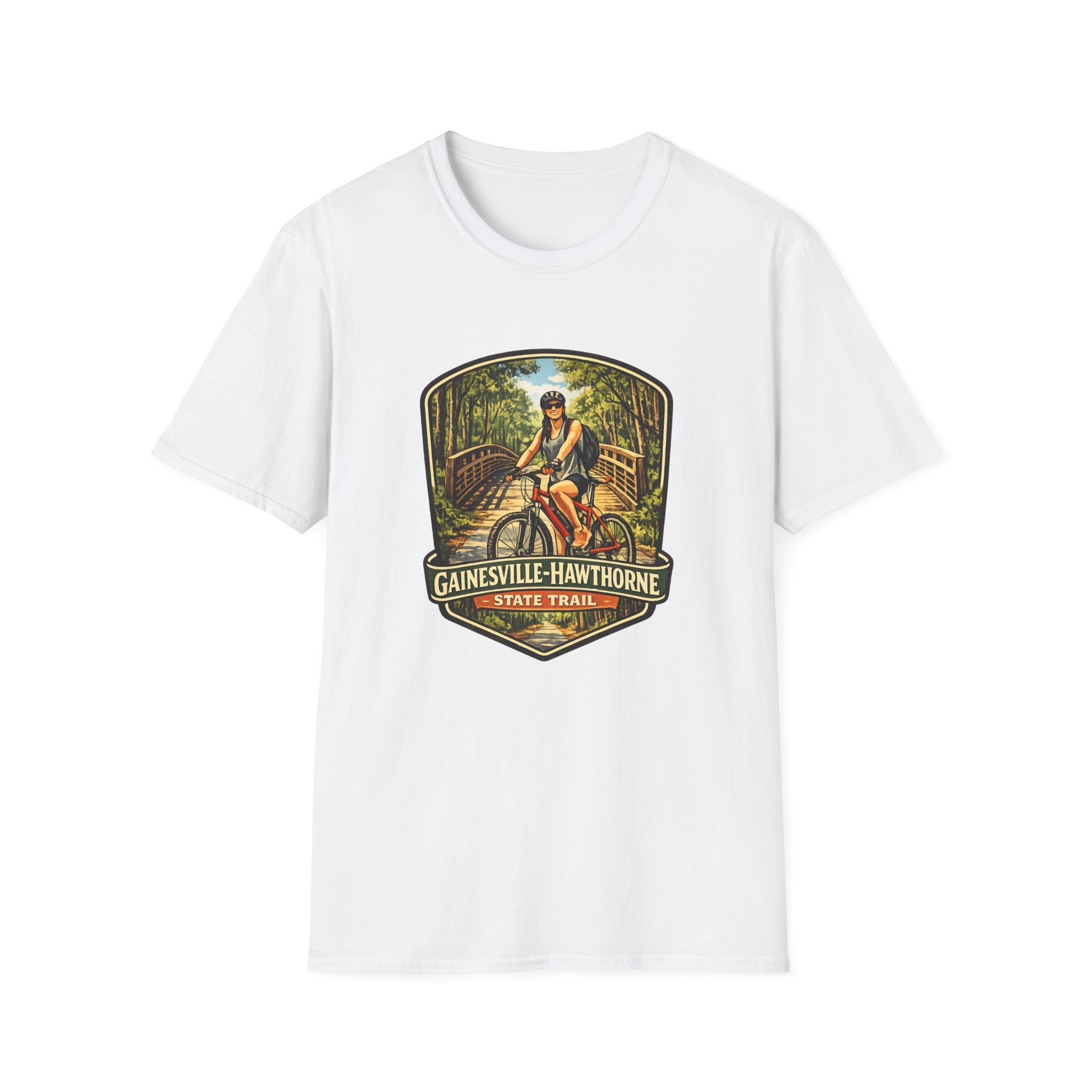 Gainesville-Hawthorne Trail- Retro Tee