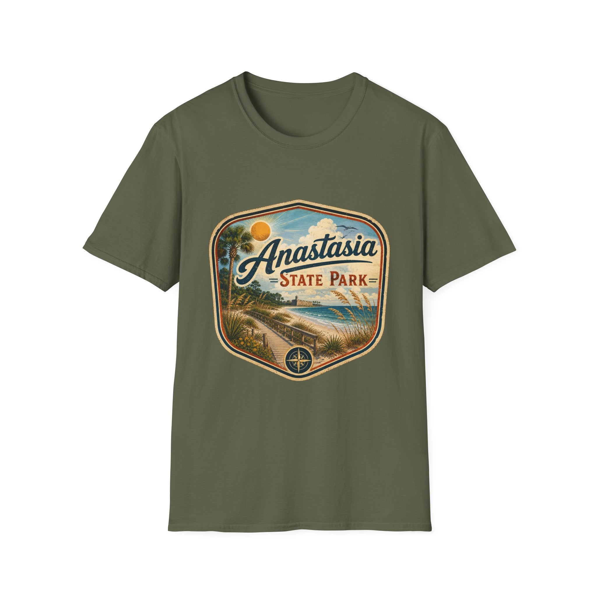 Anastasia State Park — Retro Beach Park Tee