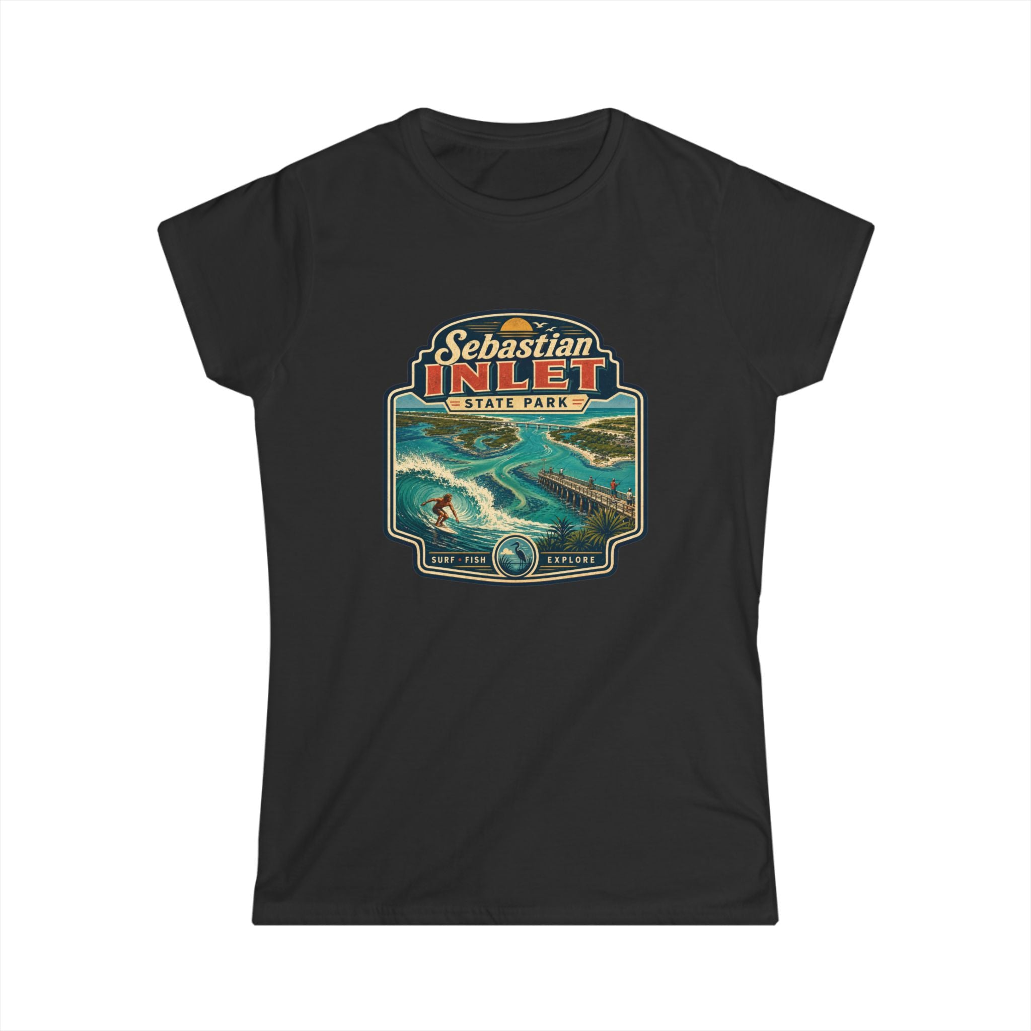 Sebastian Inlet- Vintage Tee