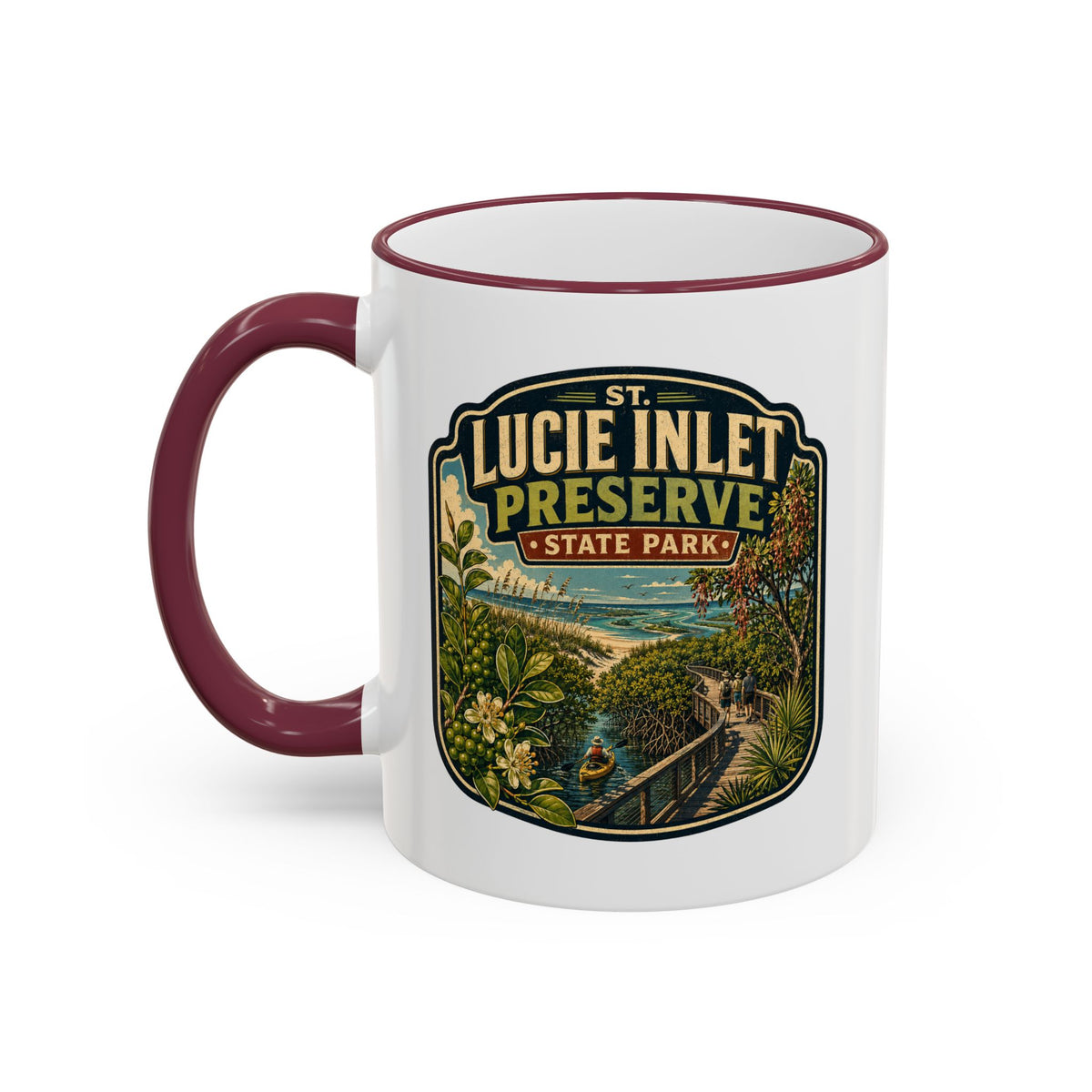 St. Lucie Inlet — Accent Rim & Handle 11oz/15oz