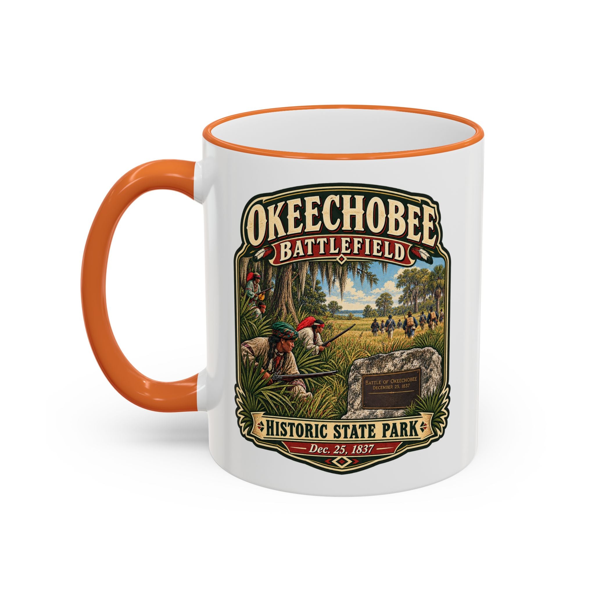 Okeechobee Battlefield River Accent Rim & Handle 11oz/15oz