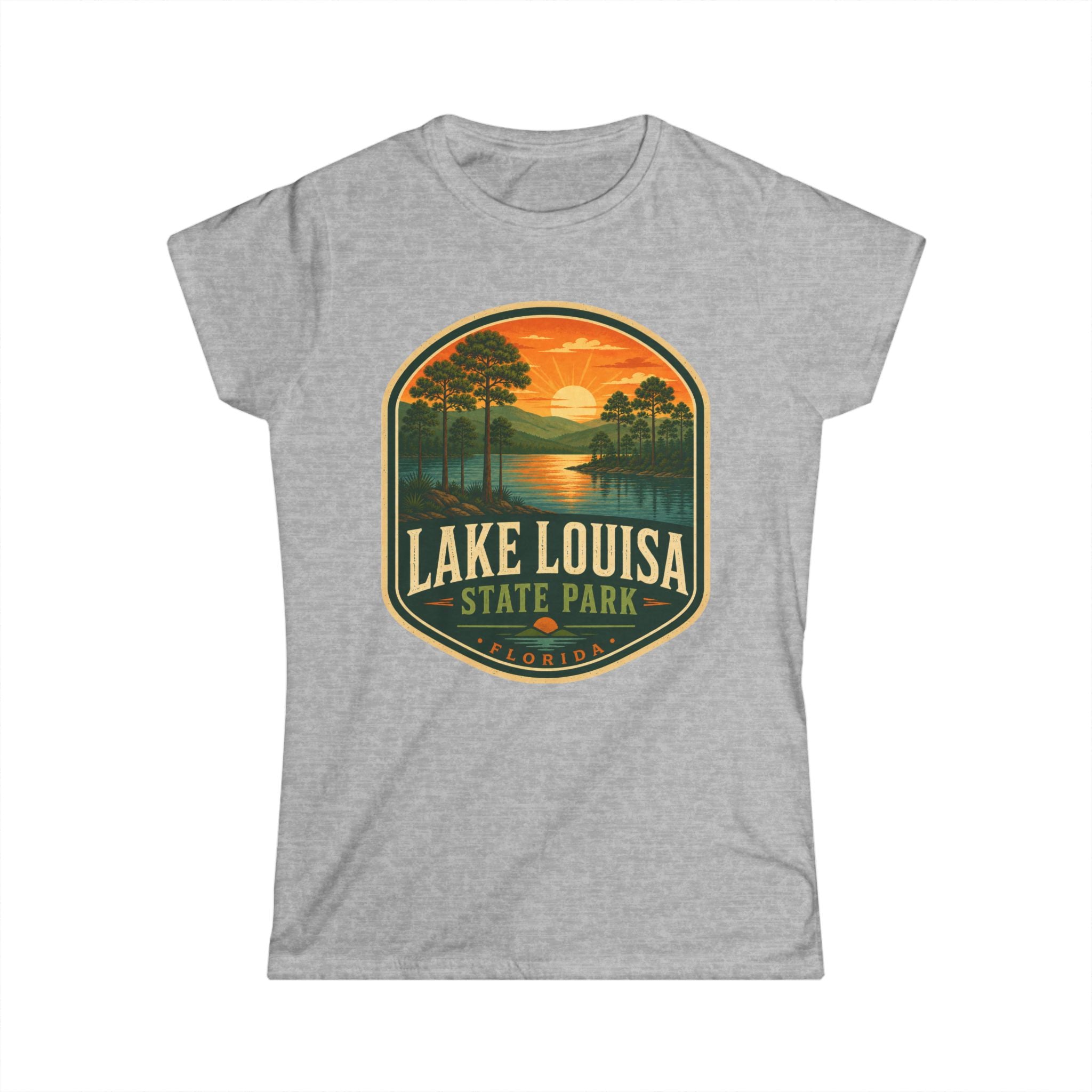 Lake Louisa- Vintage Sunset Tee