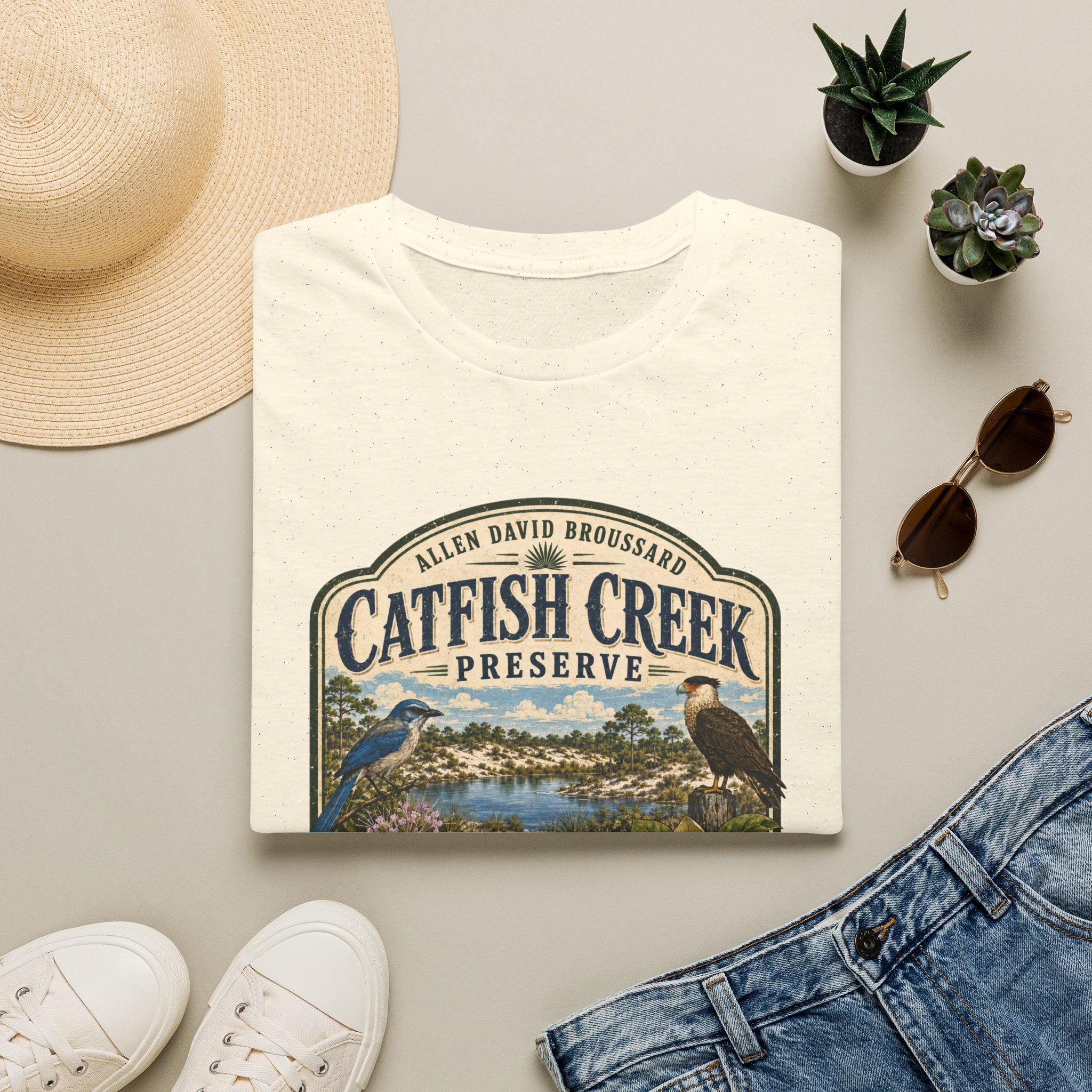 Catfish Creek — Retro Tee
