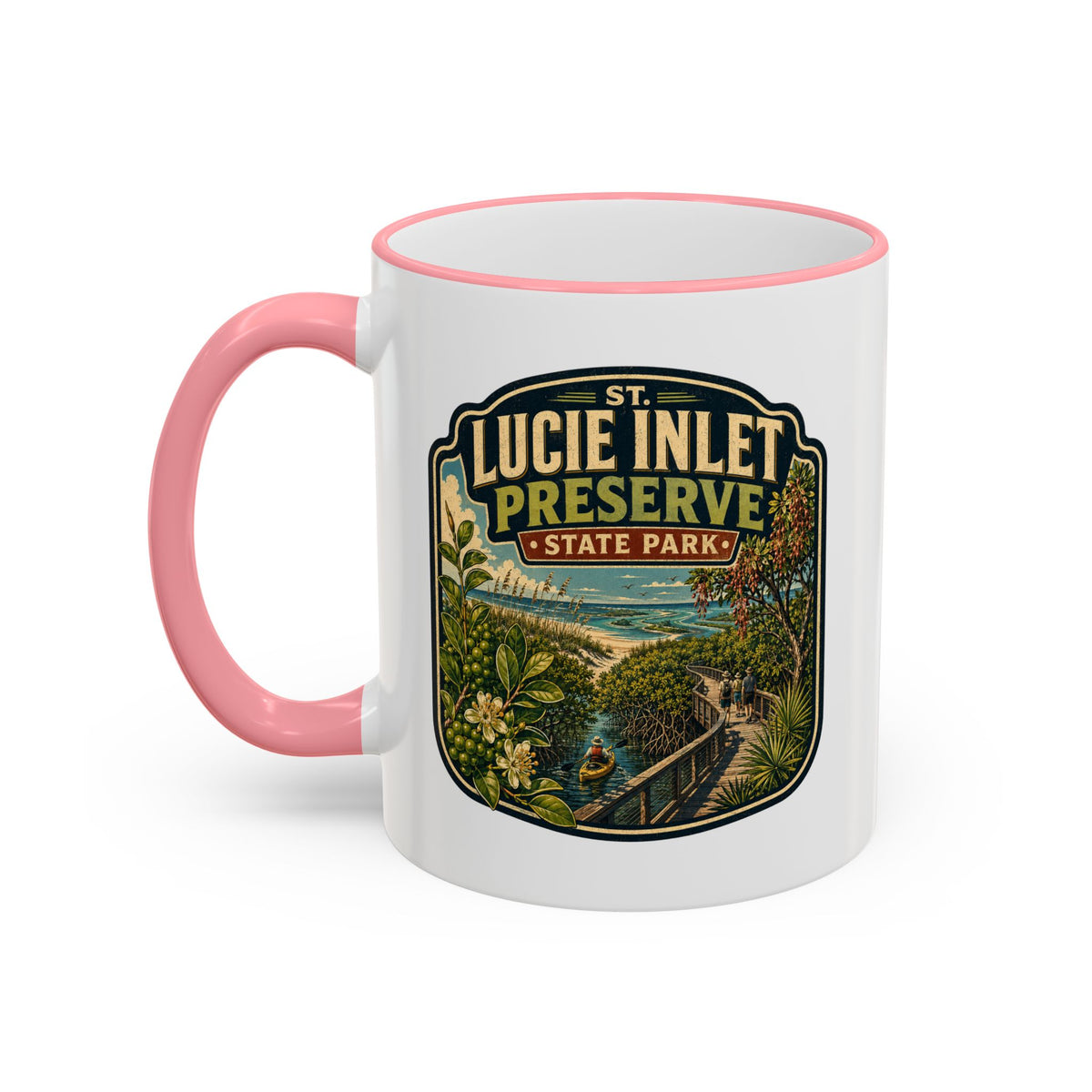 St. Lucie Inlet — Accent Rim & Handle 11oz/15oz