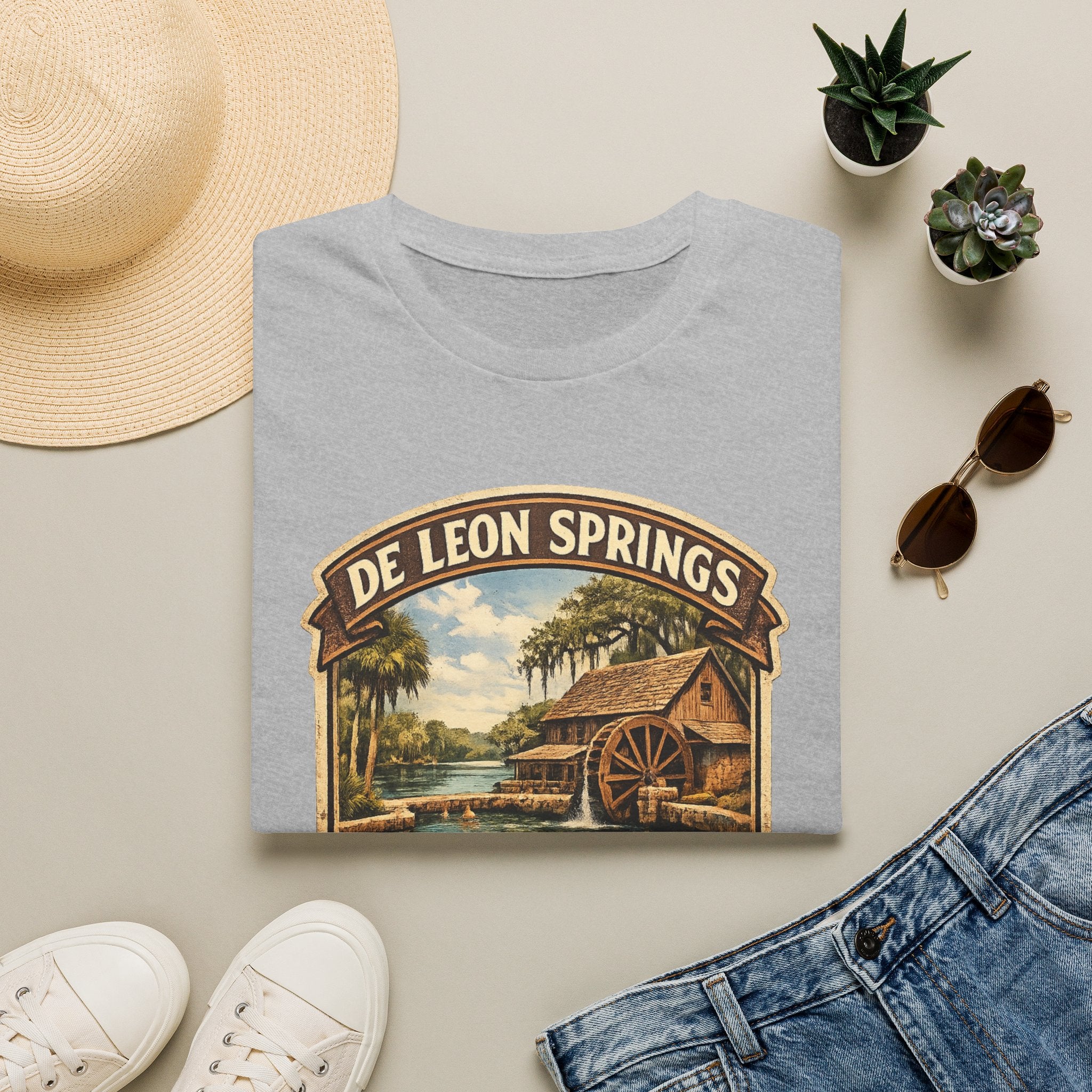 De Leon Springs- Retro Tee