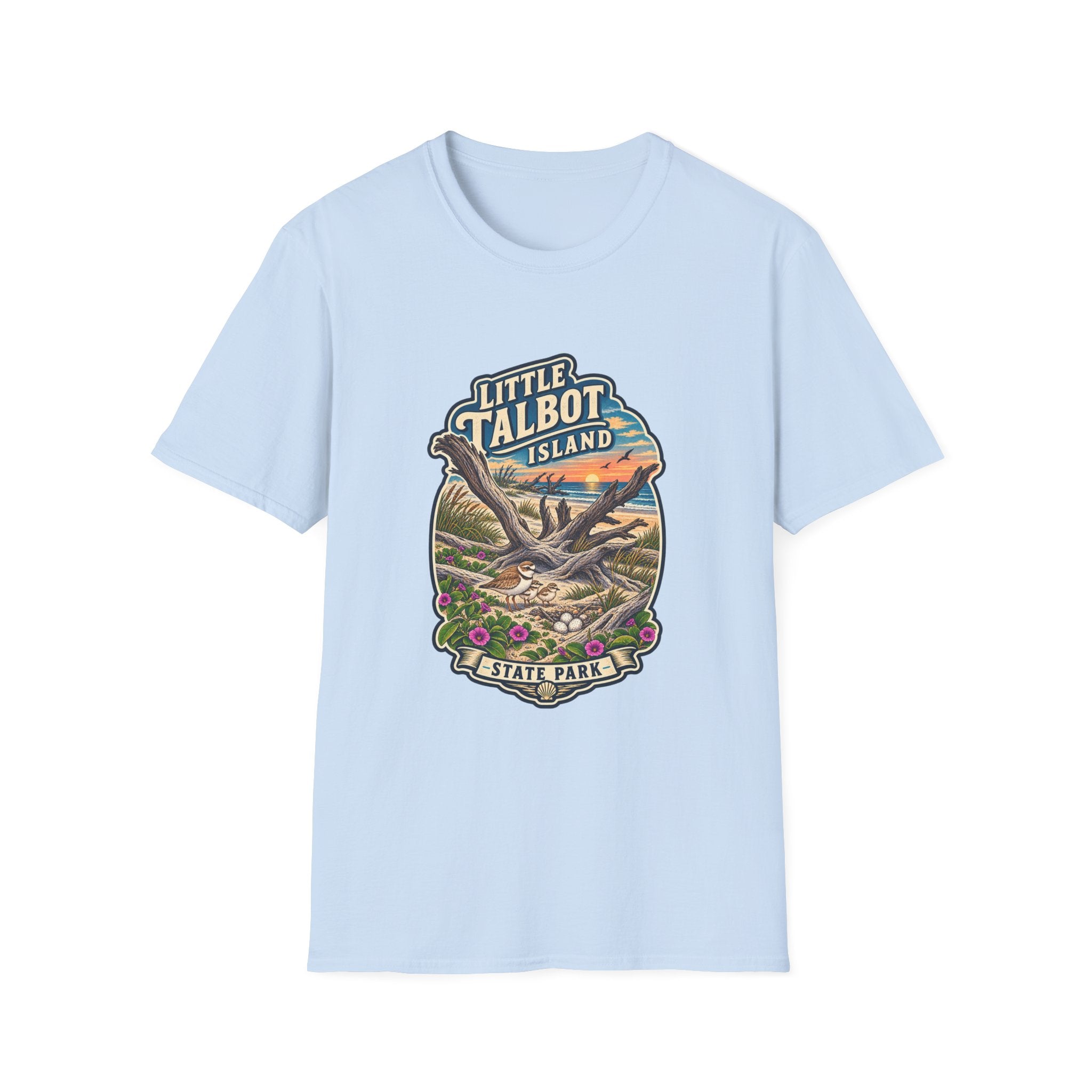 Little Talbot Island- Retro Tee