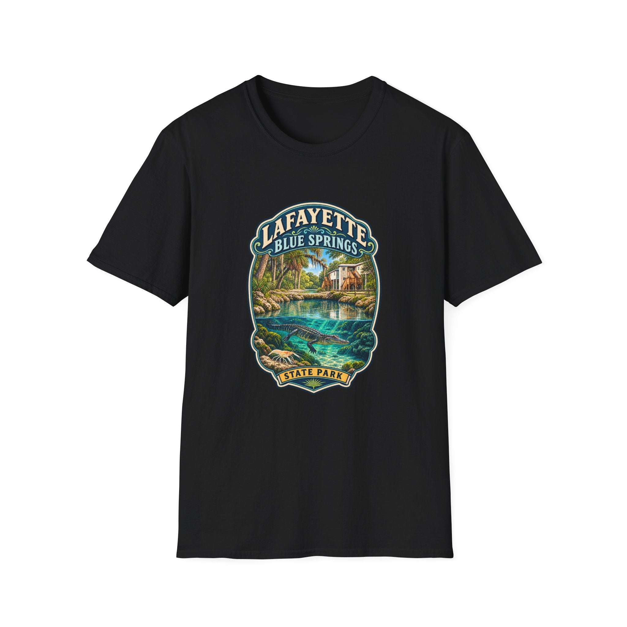 Lafayette Blue Springs- Retro Tee