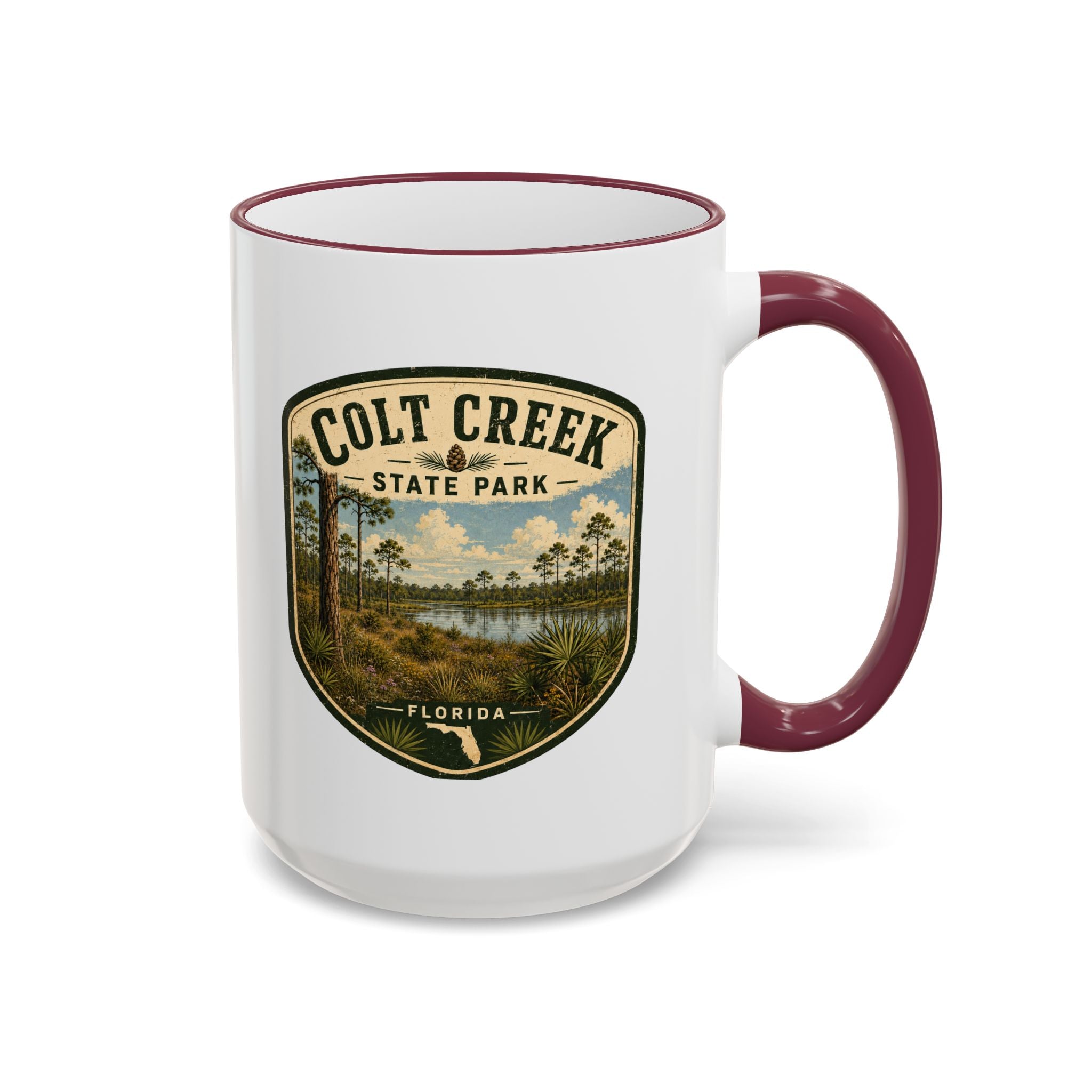Colt Creek Meadow Mug — Accent Rim & Handle 11oz/15oz
