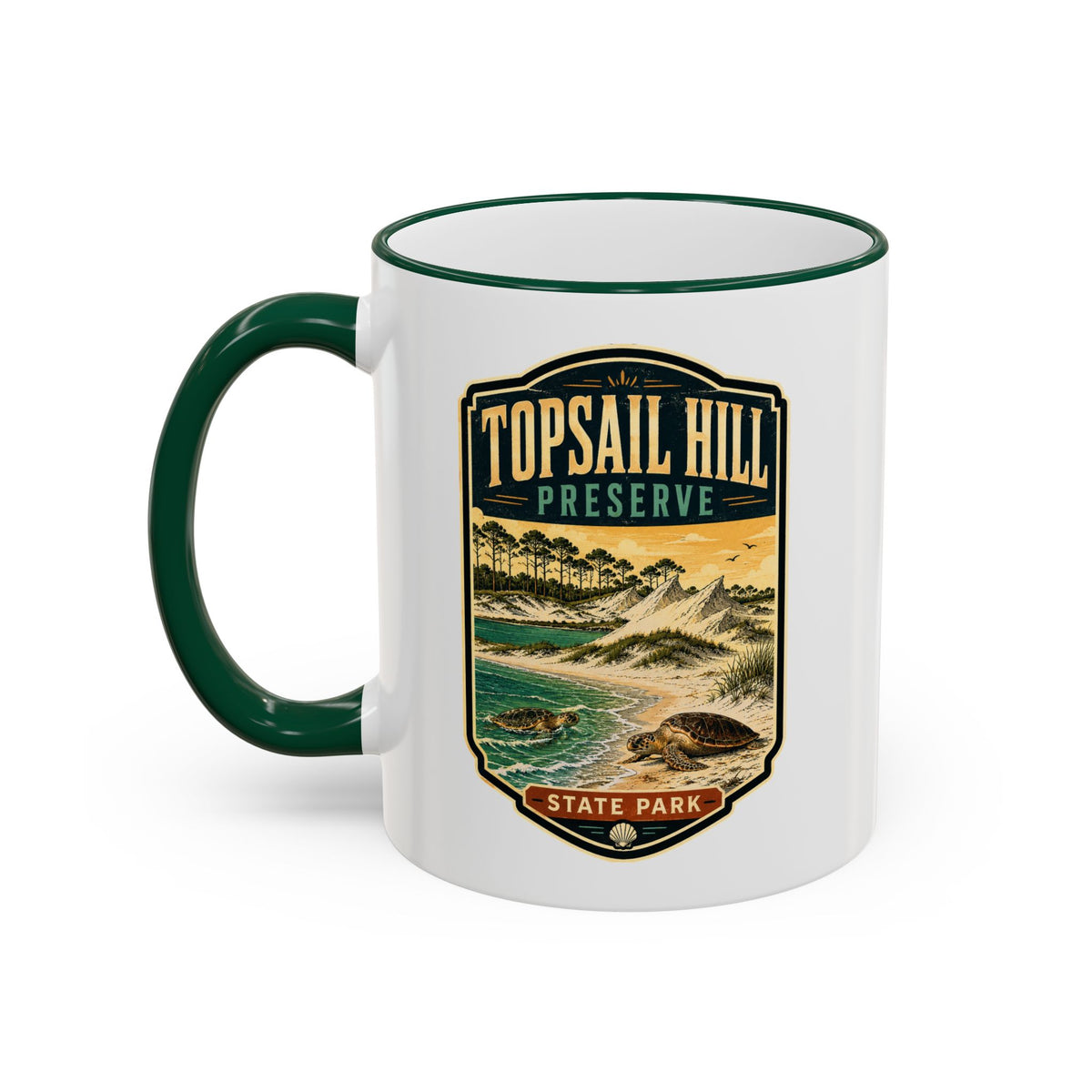 Topsail Hill — Accent Rim & Handle 11oz/15oz