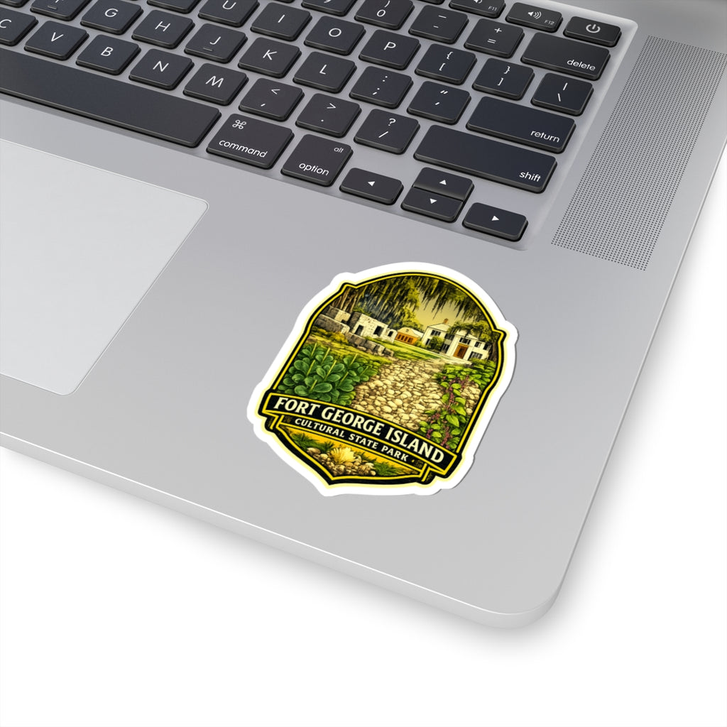Fort George Island Cultural State Park Sticker — Scenic Travel Decal