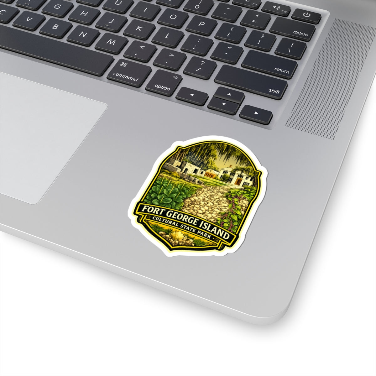Fort George Island Cultural State Park Sticker — Scenic Travel Decal
