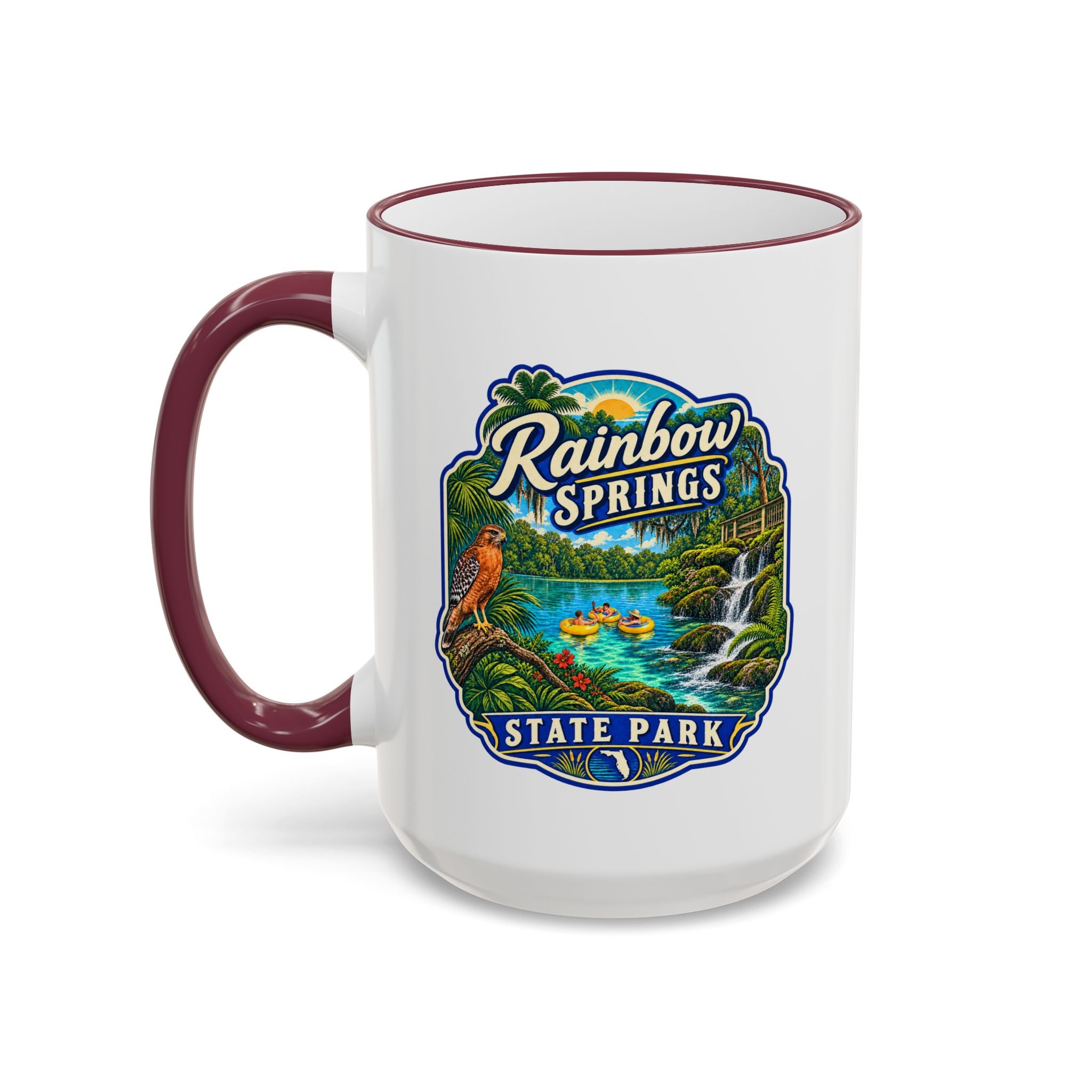 Rainbow Springs Accent Rim & Handle 11oz/15oz