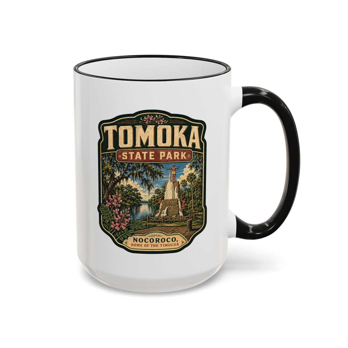 Tomoka State Park Accent Rim & Handle 11oz/15oz