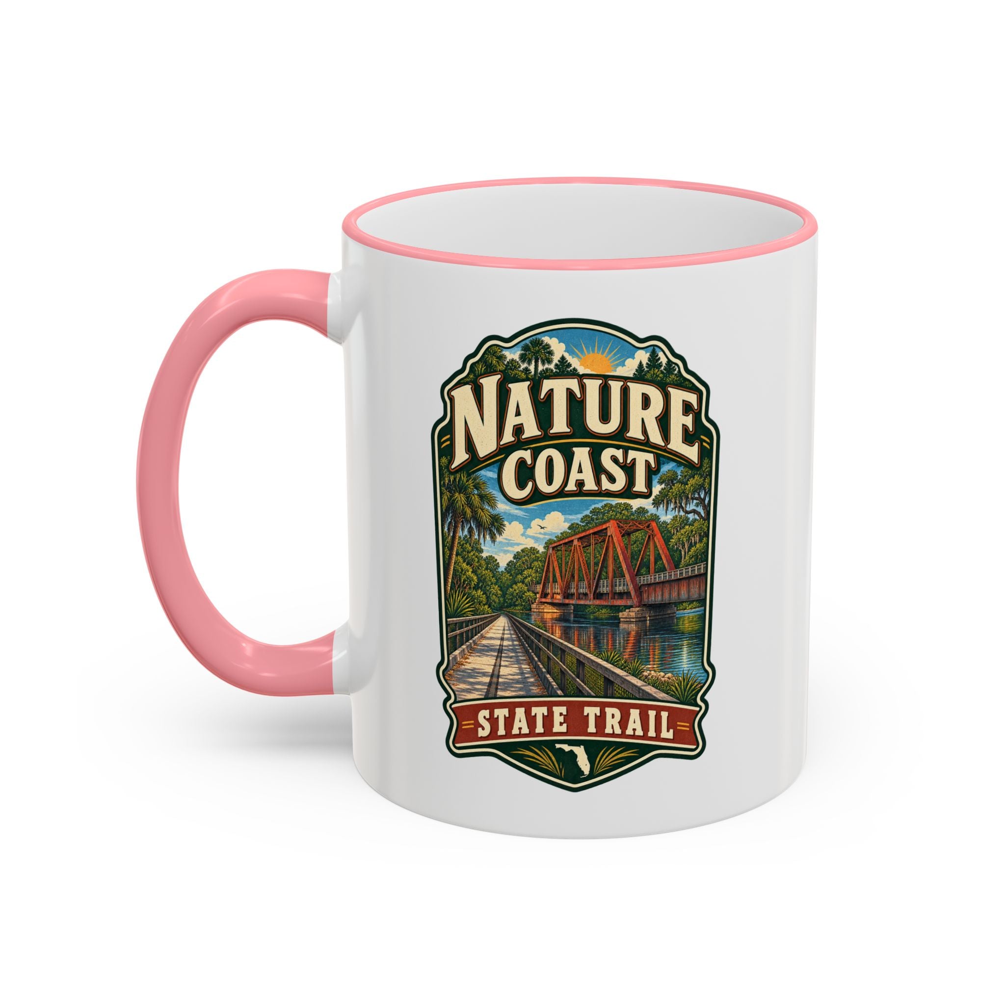Nature Coast Trail Accent Rim & Handle 11oz/15oz