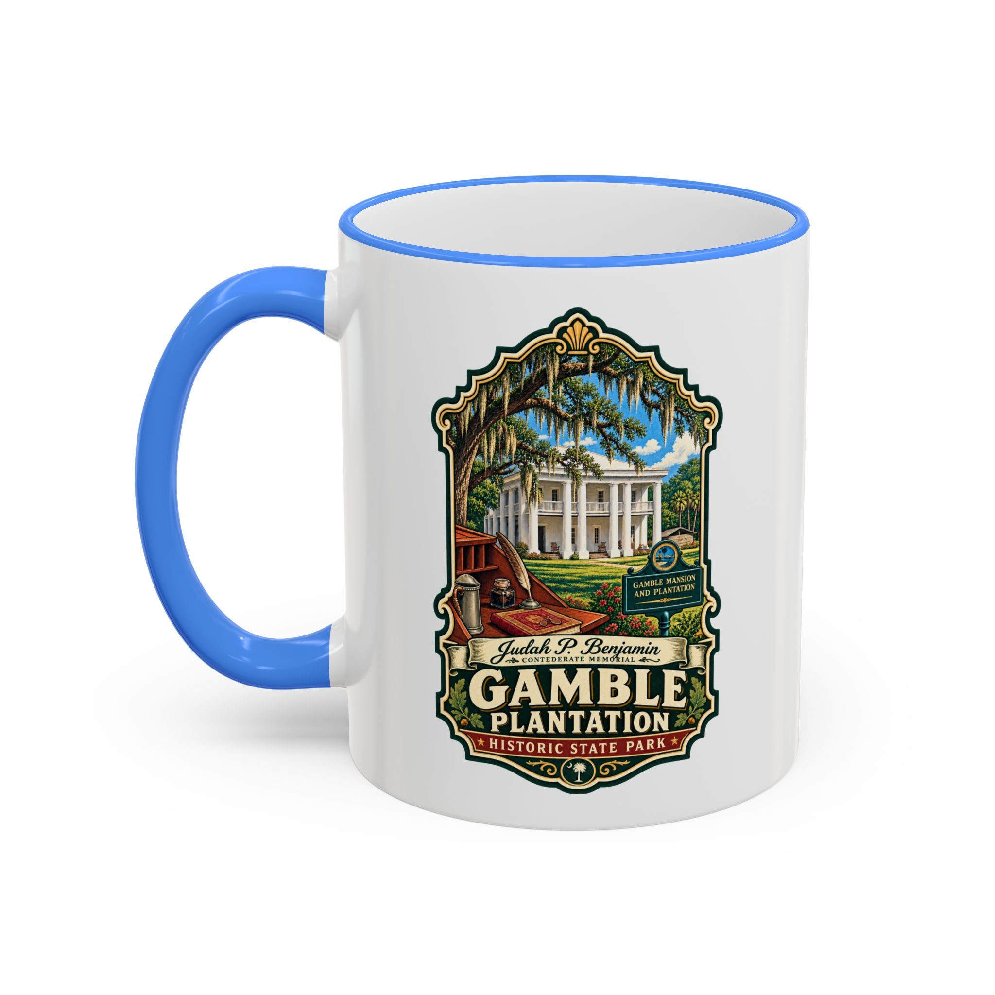 Gamble Plantation Accent Rim & Handle 11oz/15oz