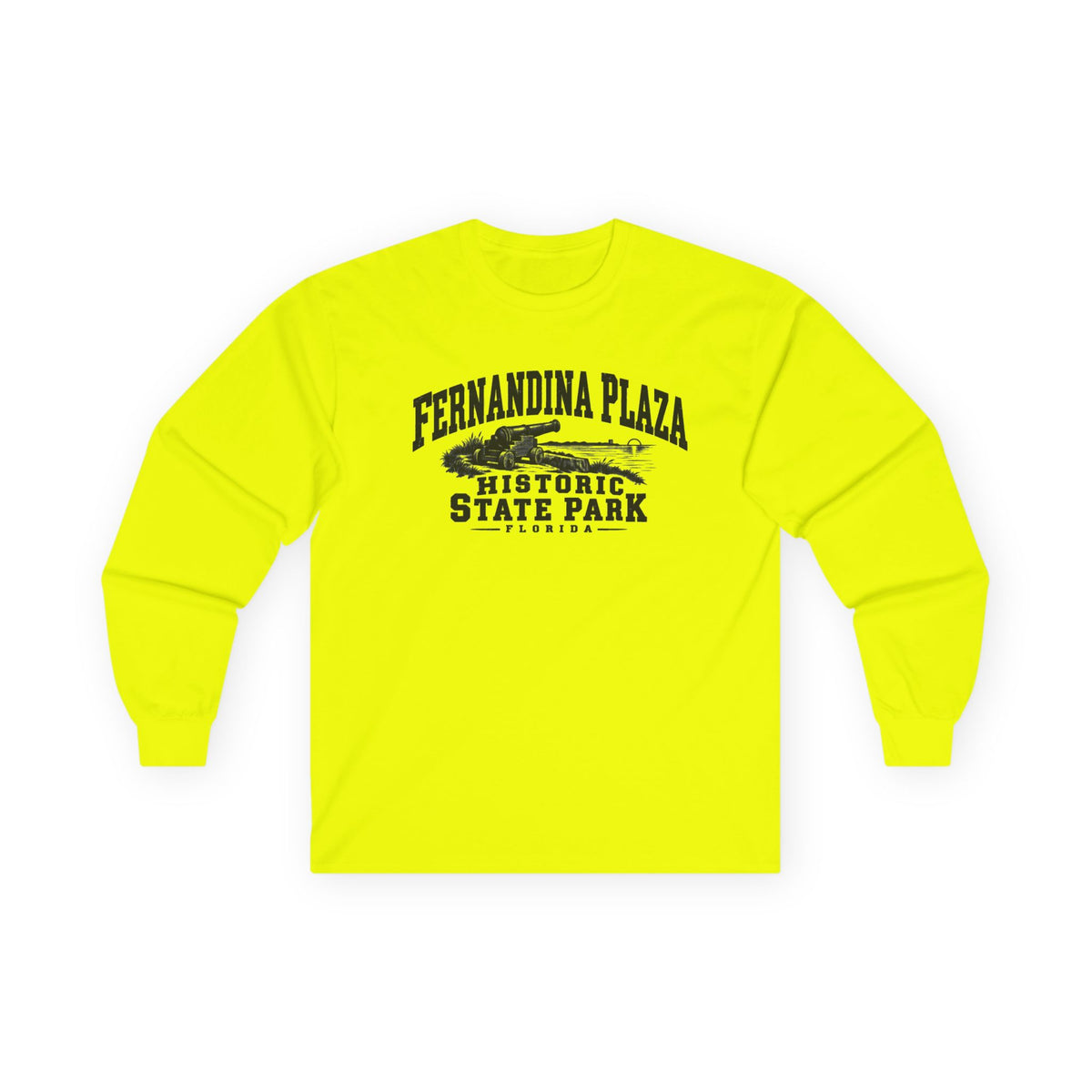 Fernandina Plaza Historic State Park Logo- Long Sleeve Tee
