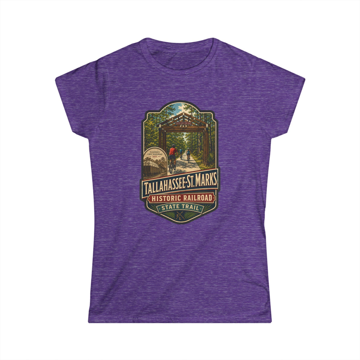 Tallahassee- St. Marks Trail- Vintage Tee