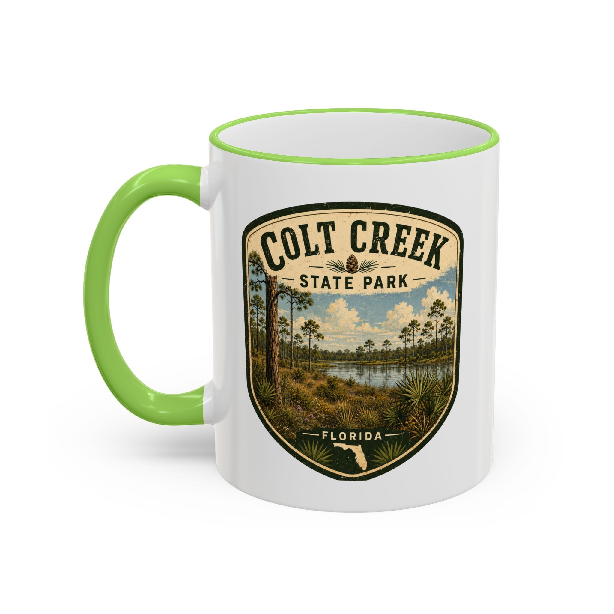 Colt Creek Meadow Mug — Accent Rim & Handle 11oz/15oz