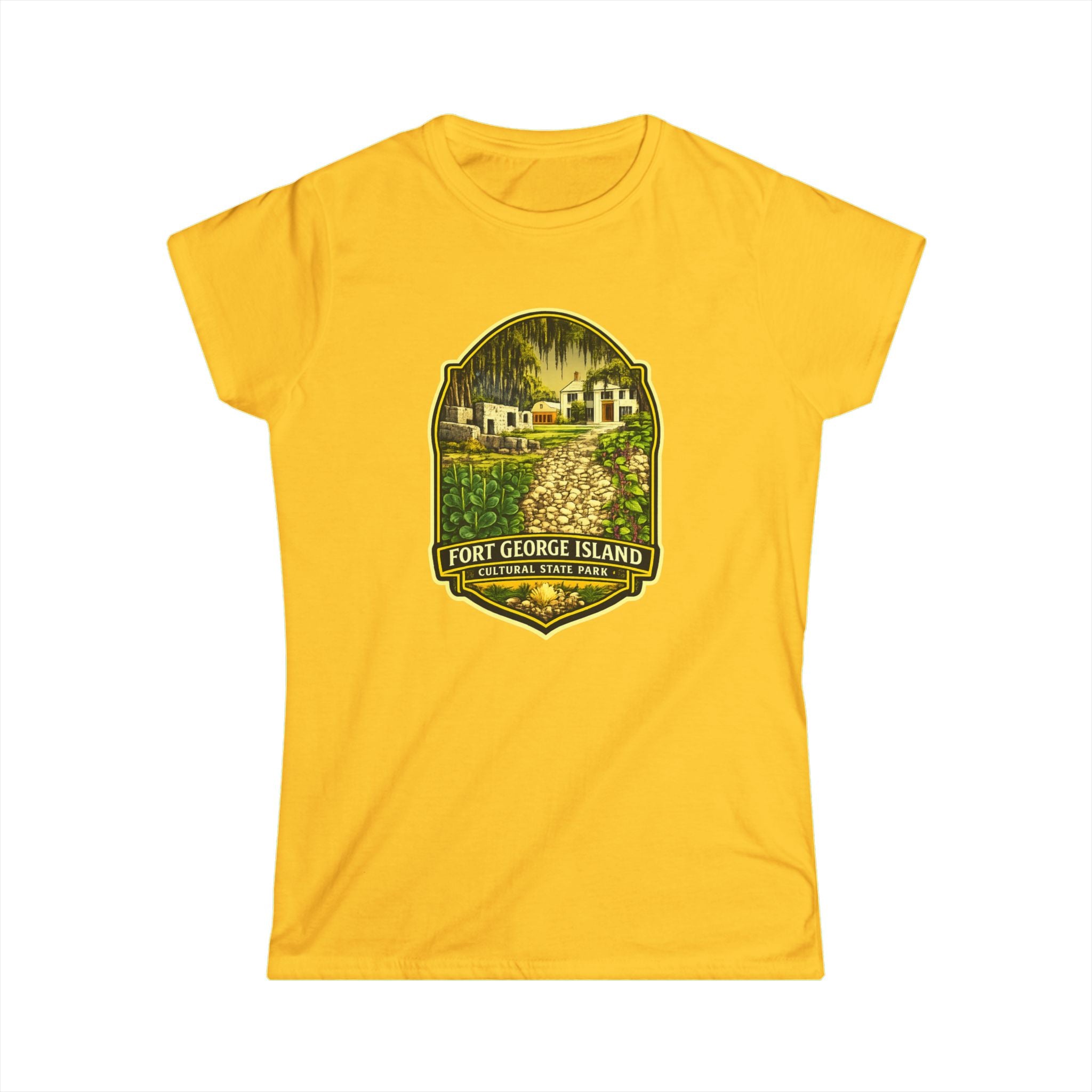 Fort George Island- Vintage Tee