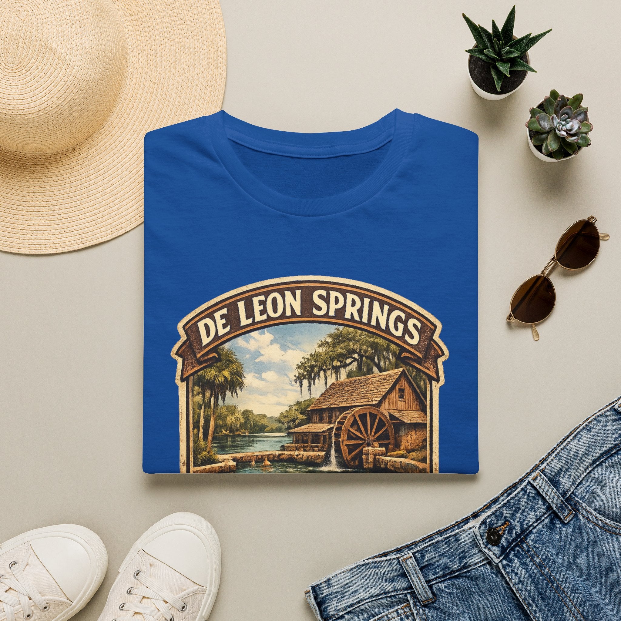 De Leon Springs- Retro Tee