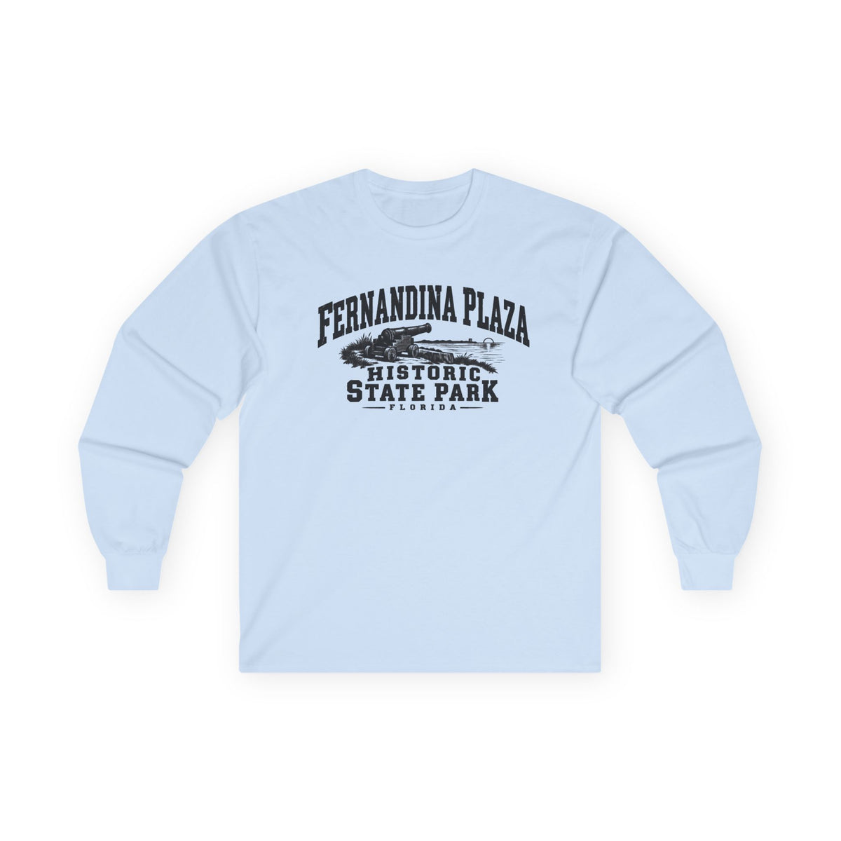 Fernandina Plaza Historic State Park Logo- Long Sleeve Tee