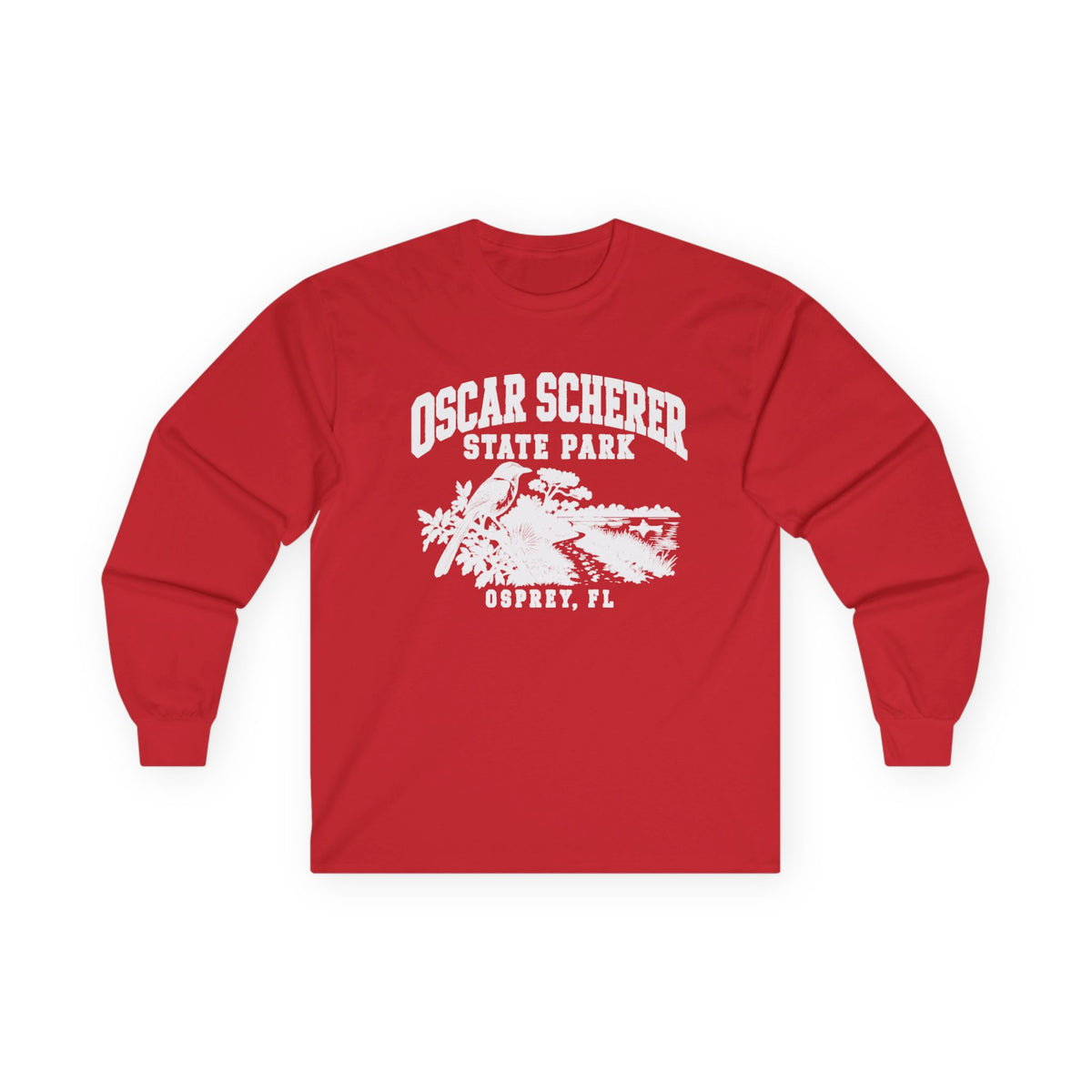 Oscar Scherer State Park Osprey Florida- Long Sleeve Tee