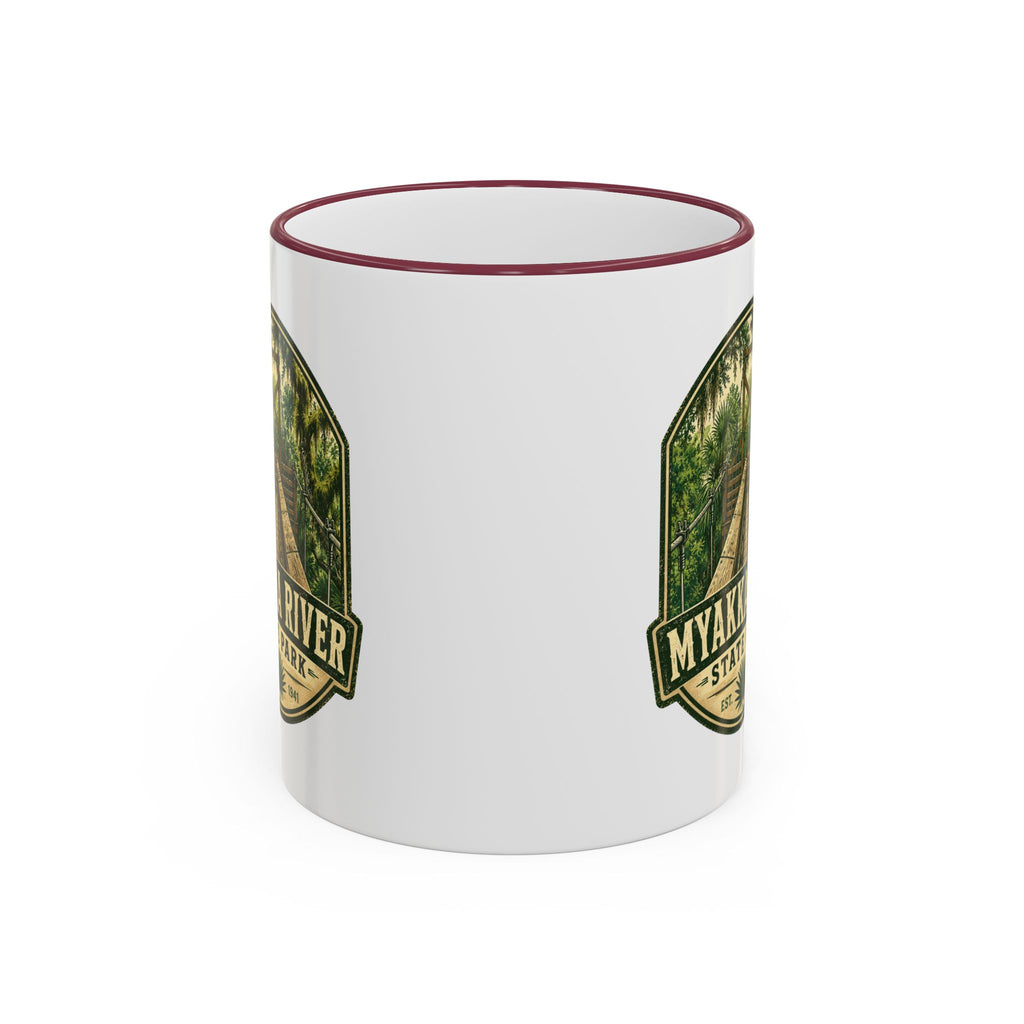 Myakka River Vintage Mug — Accent Rim & Handle 11oz/15oz