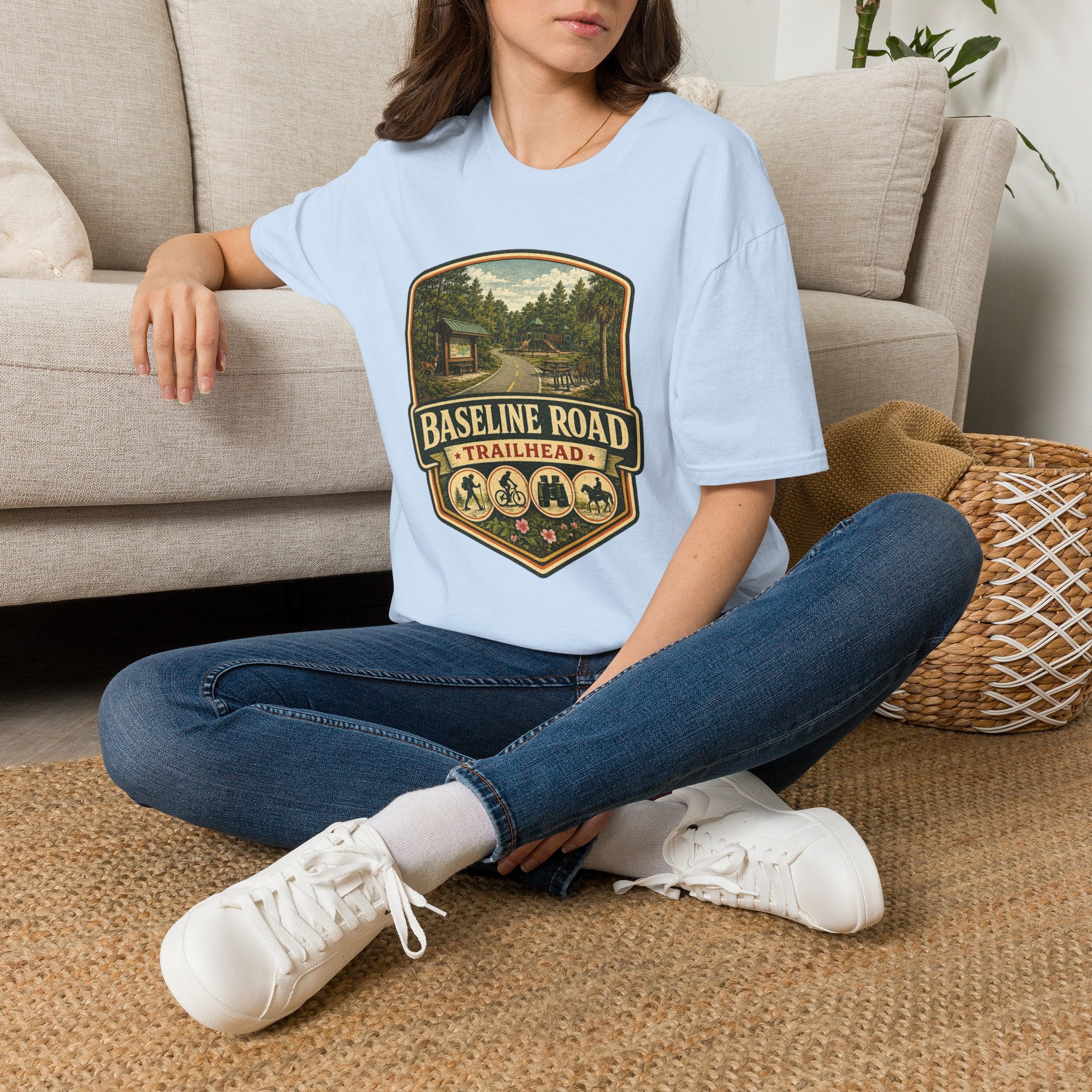 Baseline Road - Retro Tee