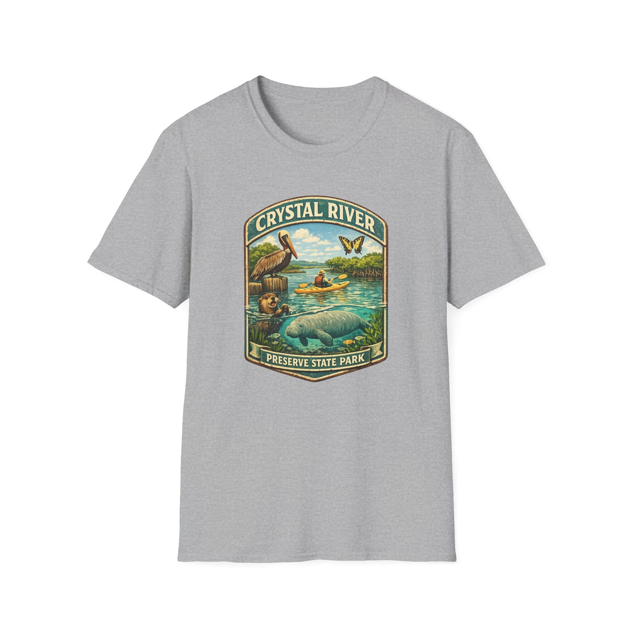 Crystal River Preserve- Retro Tee