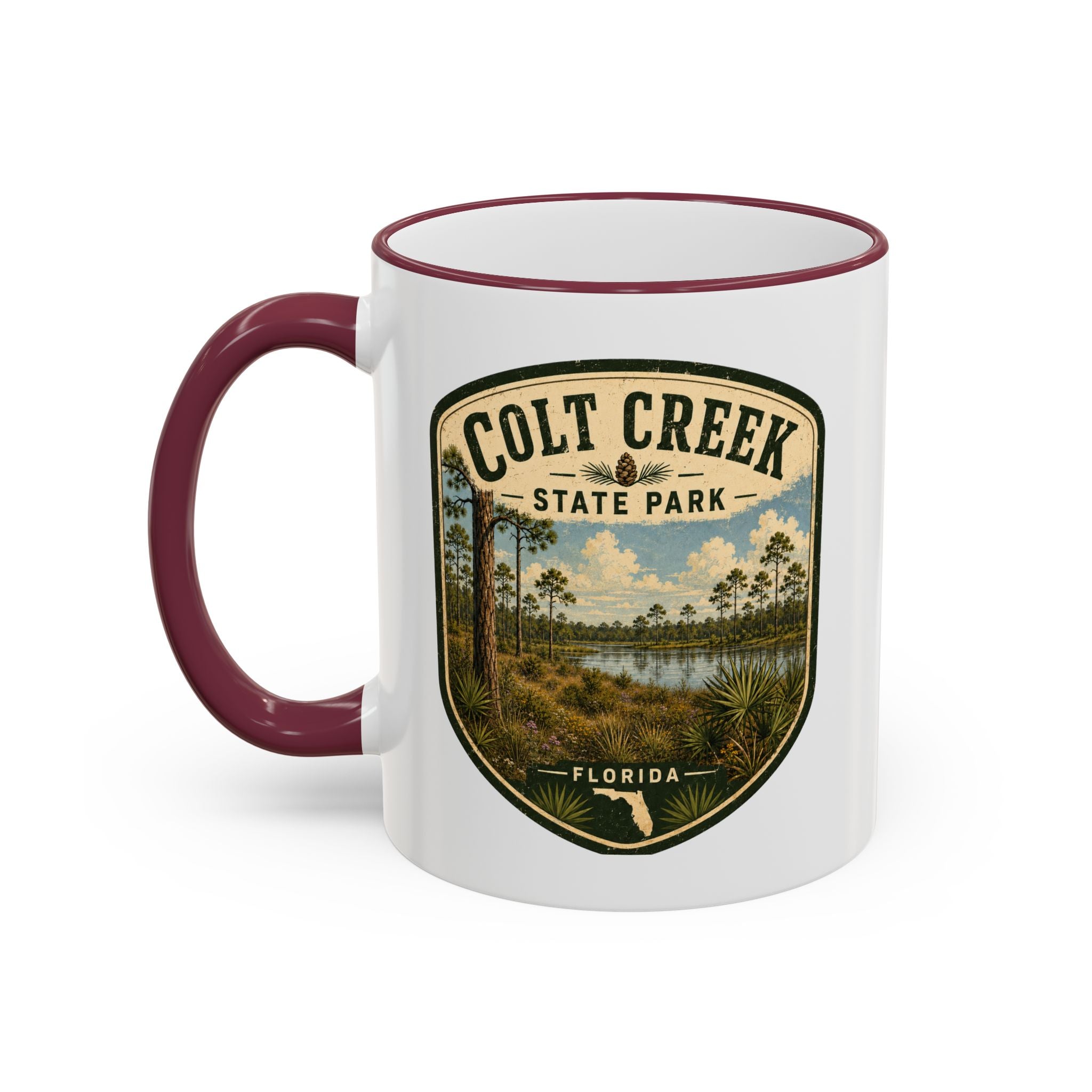 Colt Creek Meadow Mug — Accent Rim & Handle 11oz/15oz