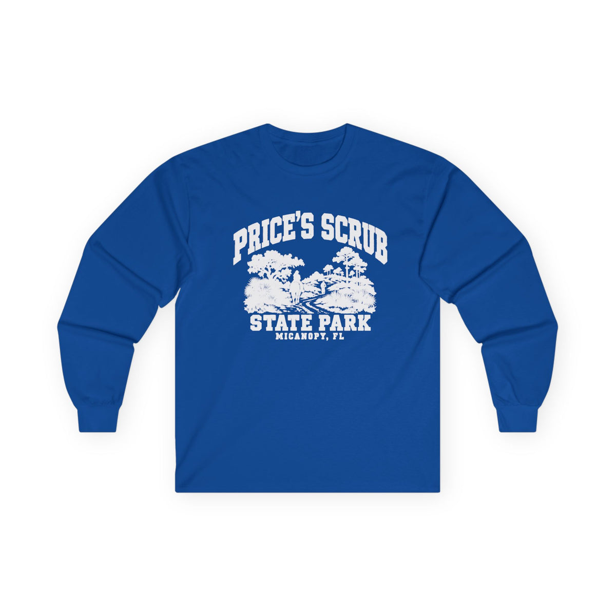 Price's Scrub State Park Vintage Emblem- Long Sleeve Tee